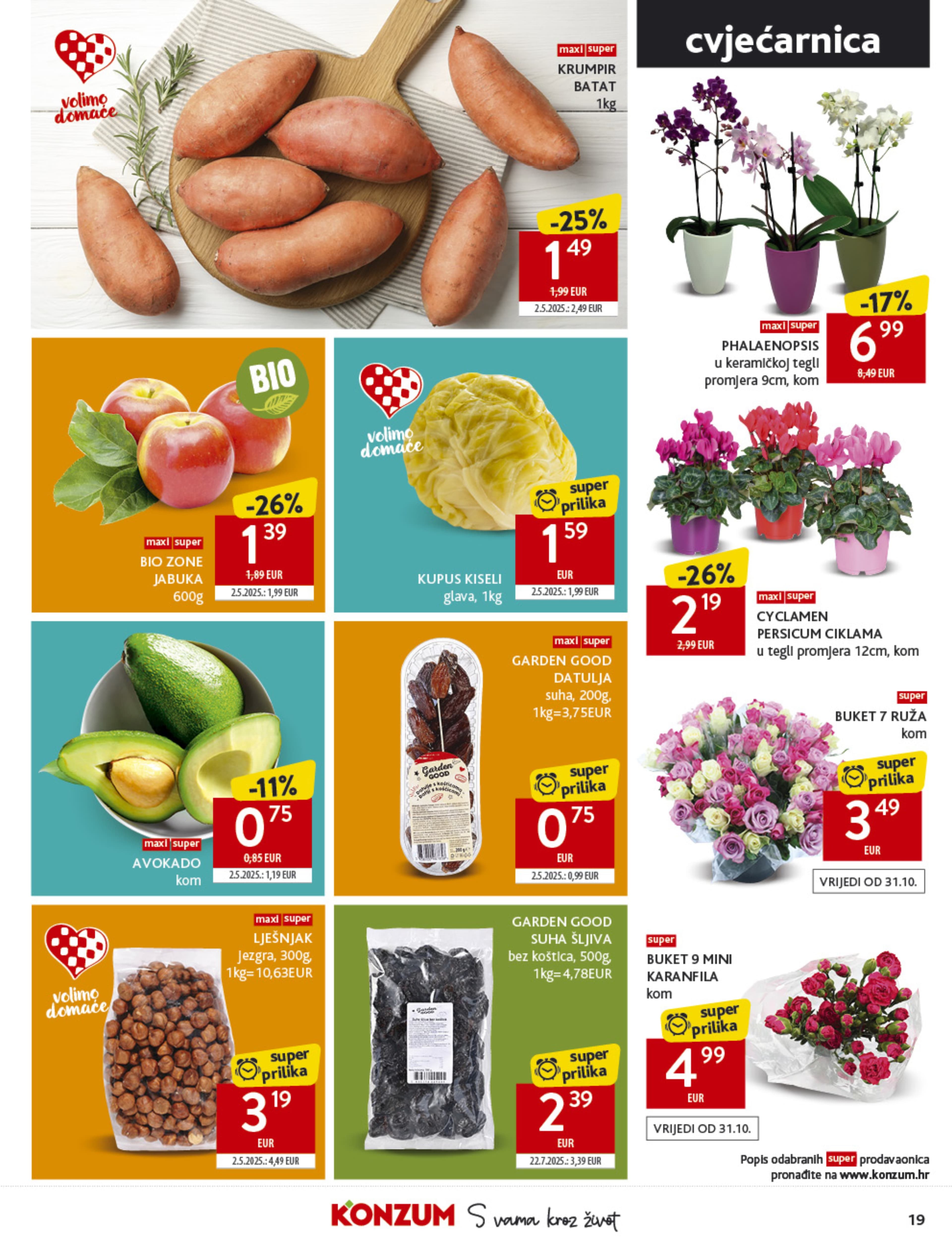 Stranica 19. Konzum kataloga - Akcije od 29.10. do 04.11.2025.