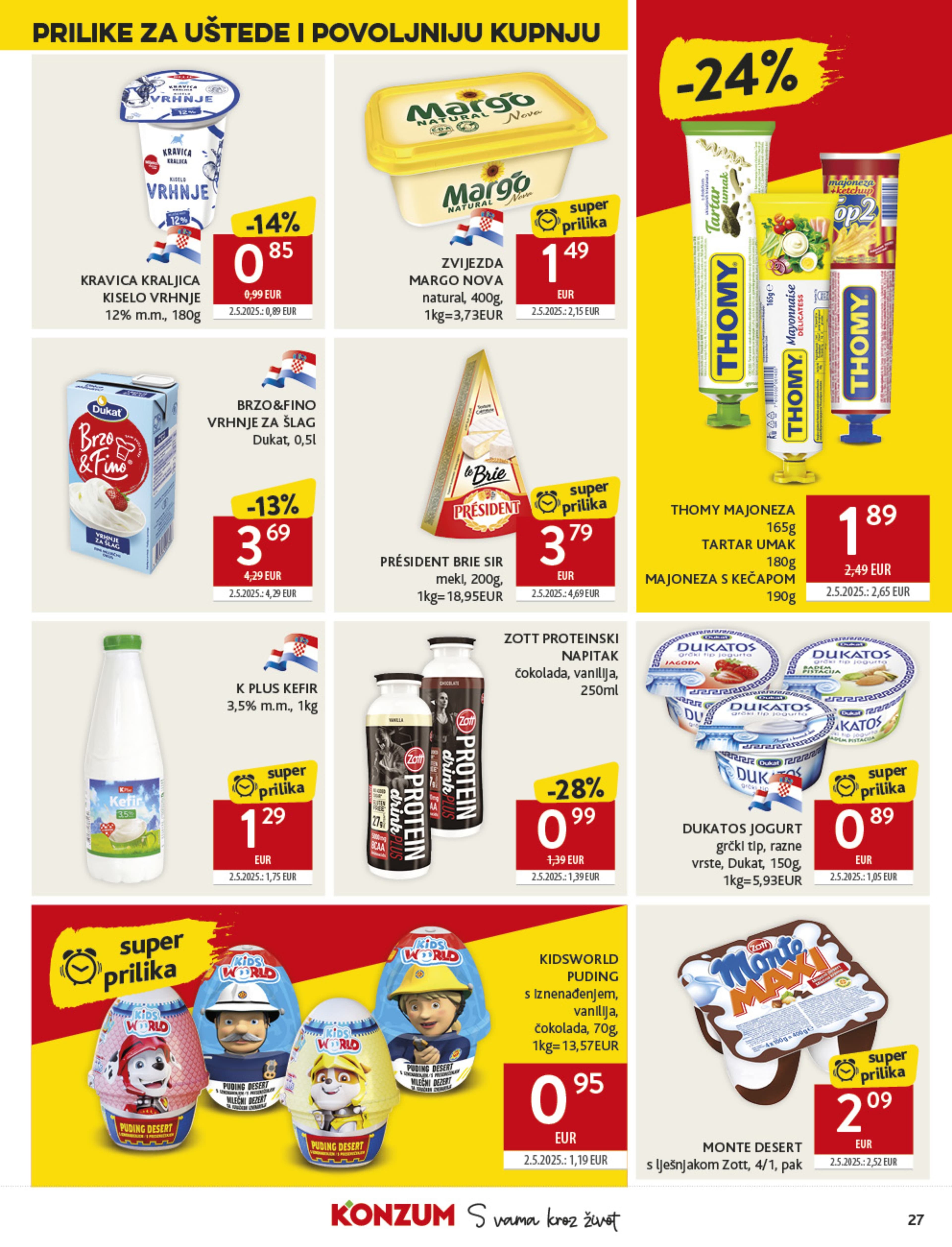 Stranica 27. Konzum kataloga - Akcije od 29.10. do 04.11.2025.