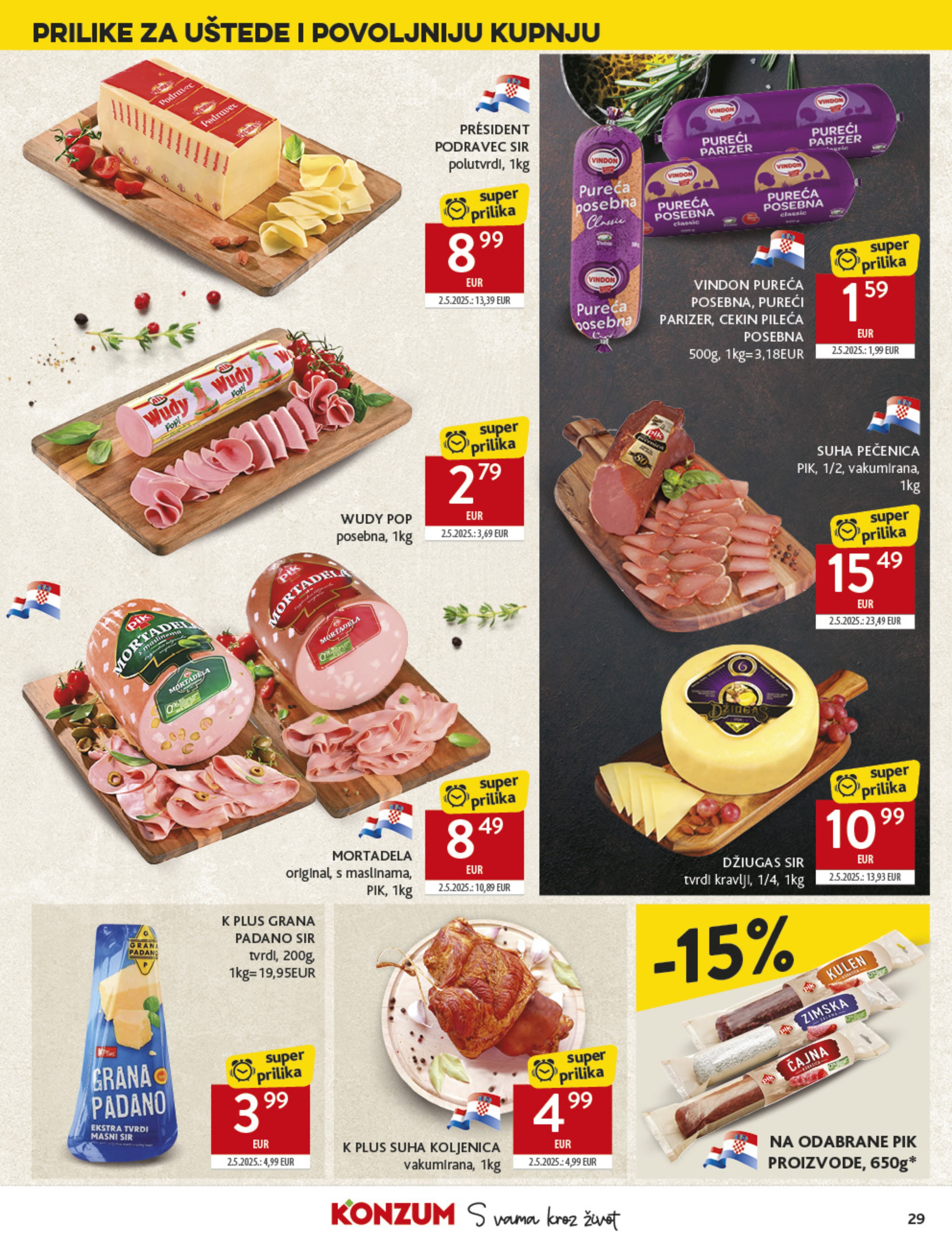 Stranica 29. Konzum kataloga - Akcije od 29.10. do 04.11.2025.