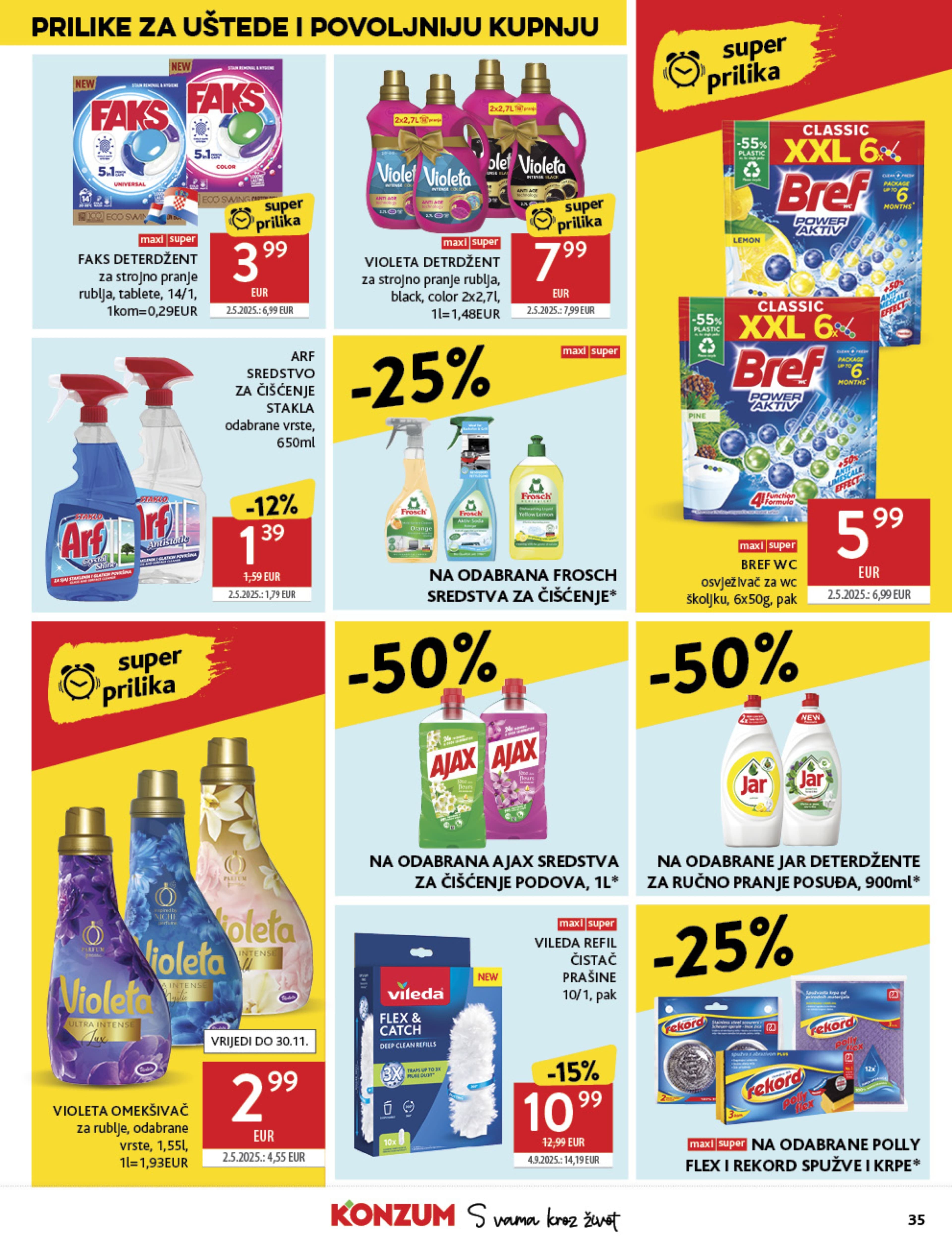Stranica 35. Konzum kataloga - Akcije od 29.10. do 04.11.2025.