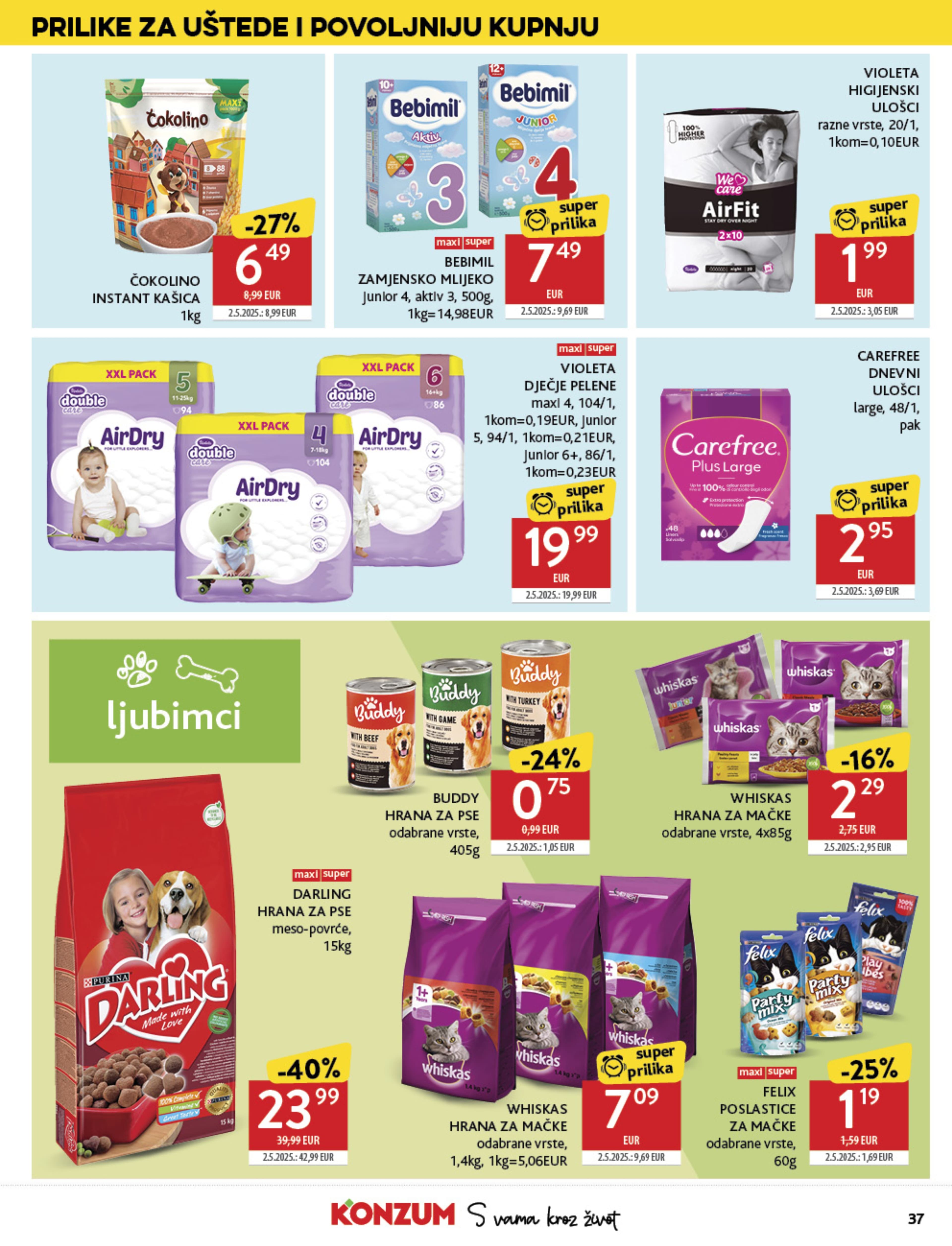 Stranica 37. Konzum kataloga - Akcije od 29.10. do 04.11.2025.