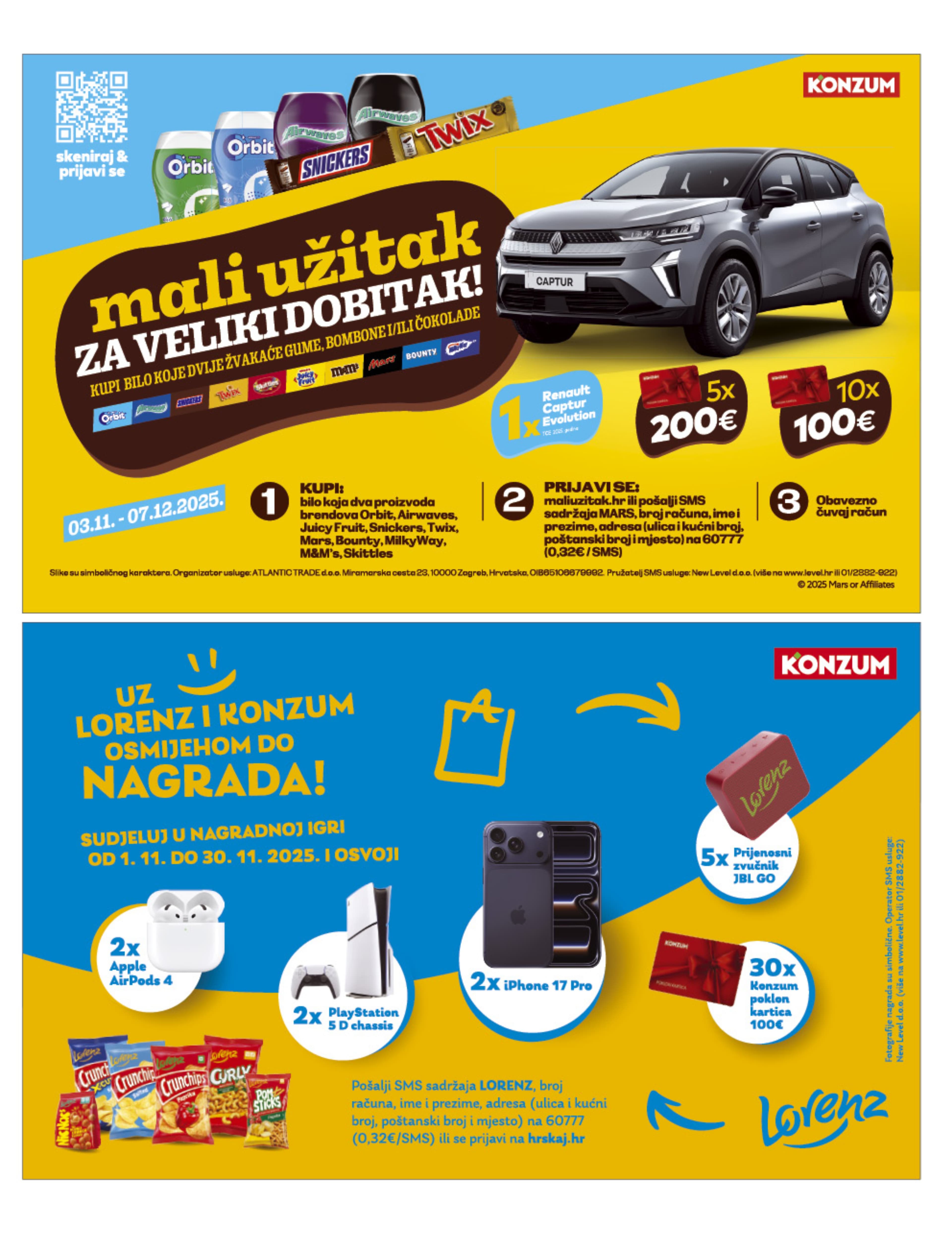 Stranica 44. Konzum kataloga - Akcije od 29.10. do 04.11.2025.