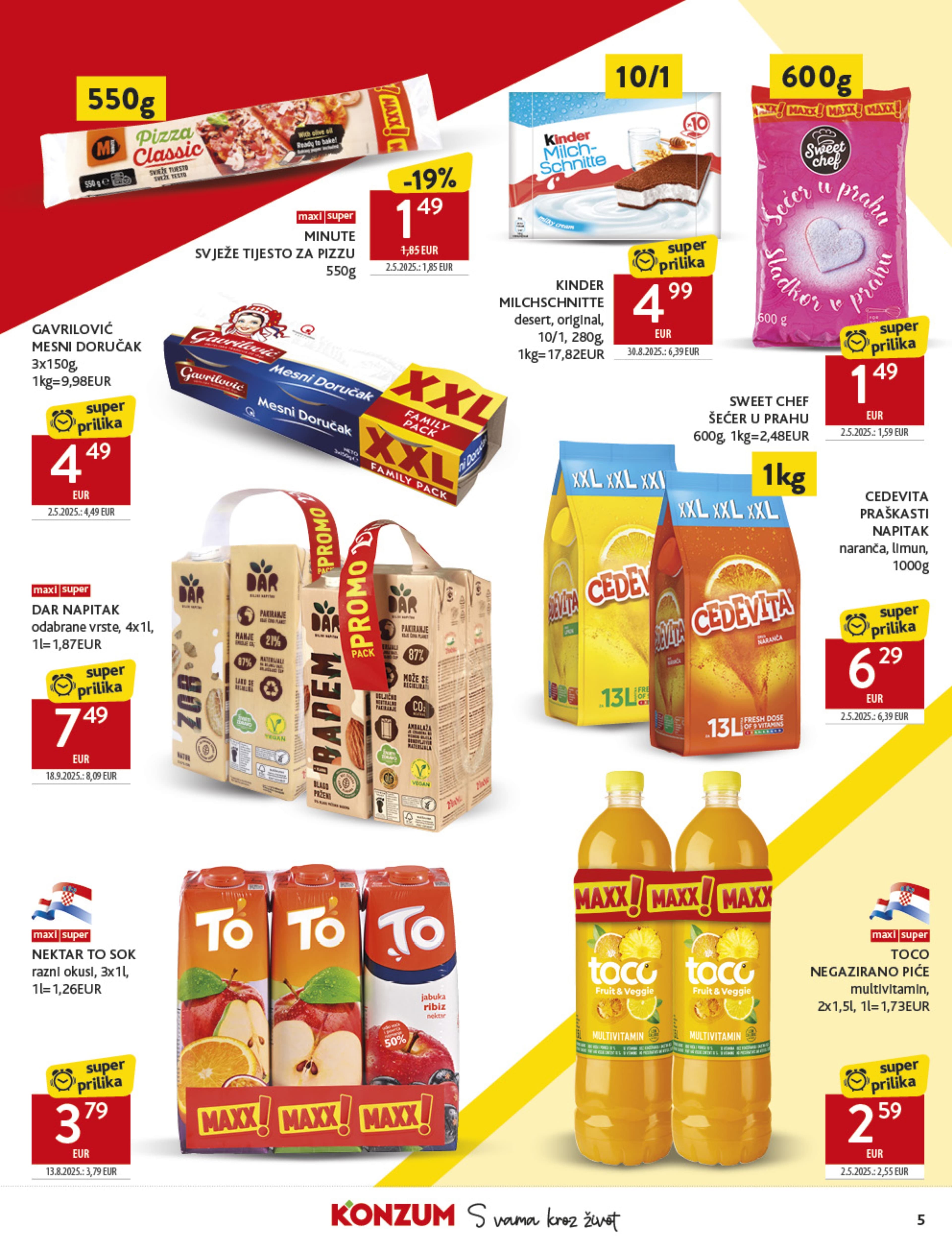 Stranica 5. Konzum kataloga - Akcije od 29.10. do 04.11.2025.