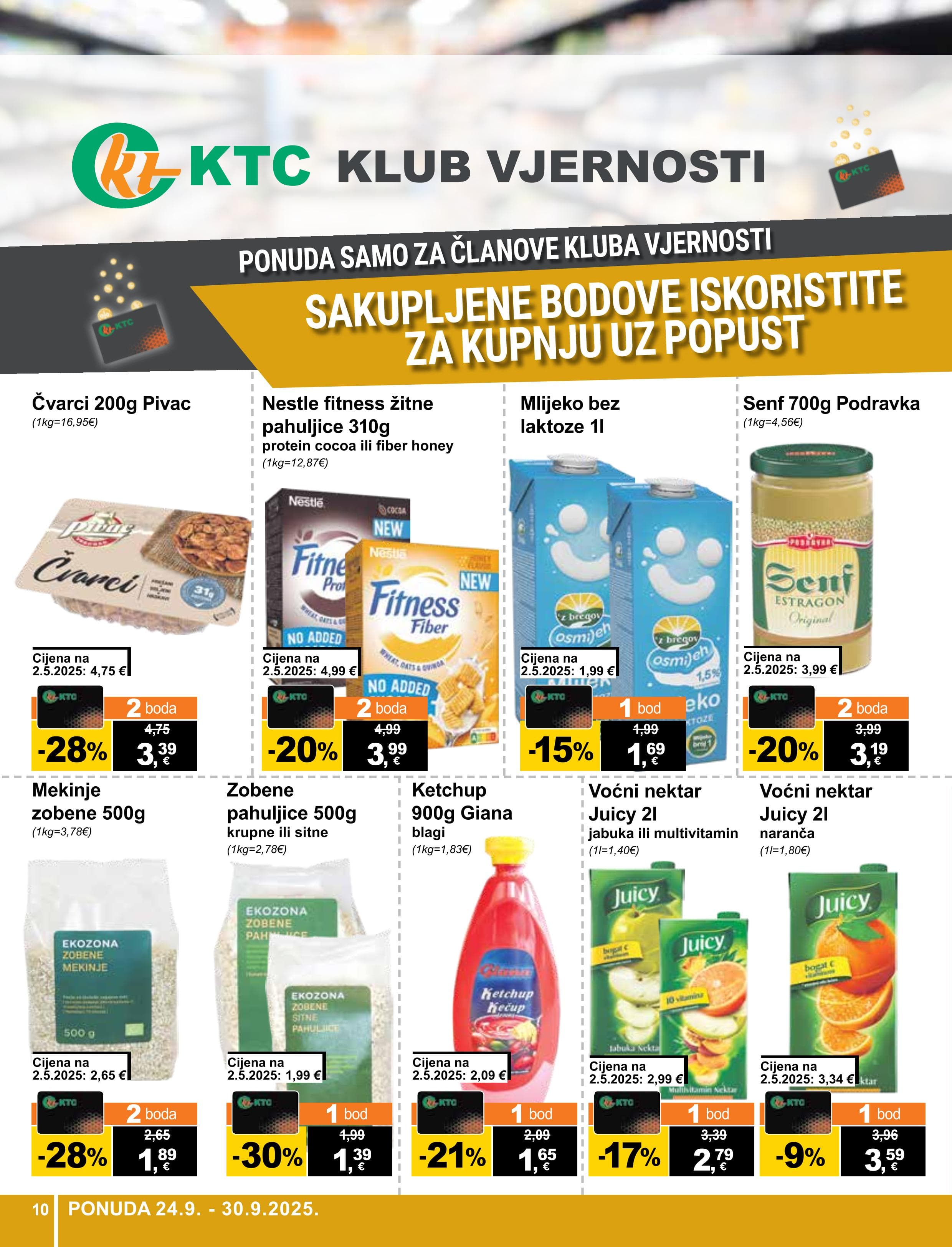 Stranica 10. KTC kataloga - Akcije od 24.09. do 30.09.2025.