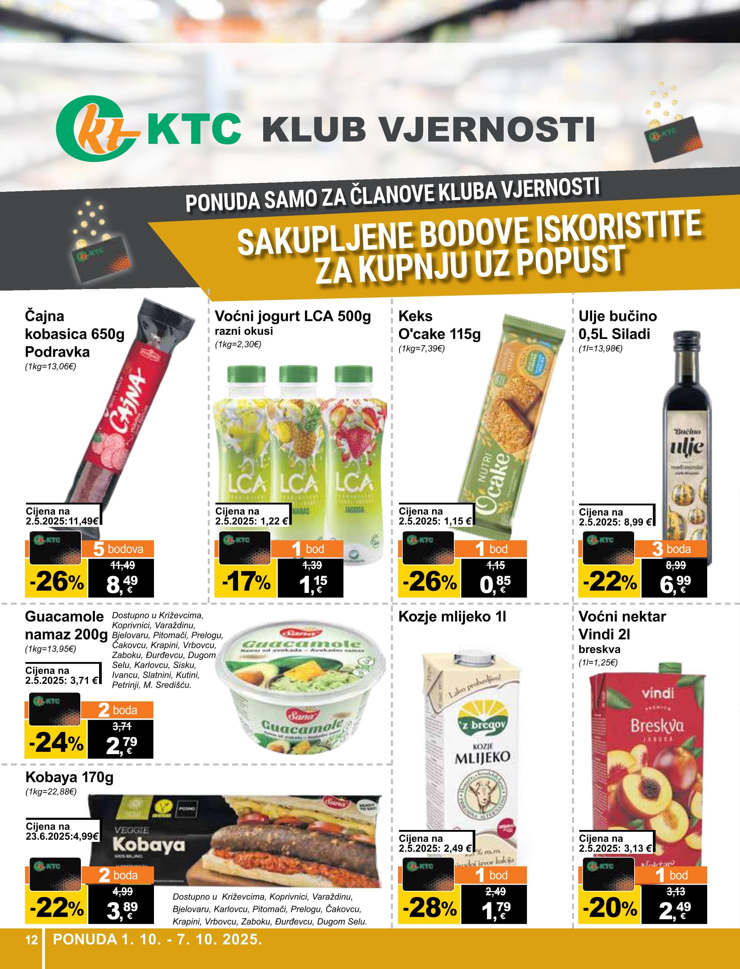 Stranica 12. KTC kataloga - Akcije od 01.10. do 07.10.2025.