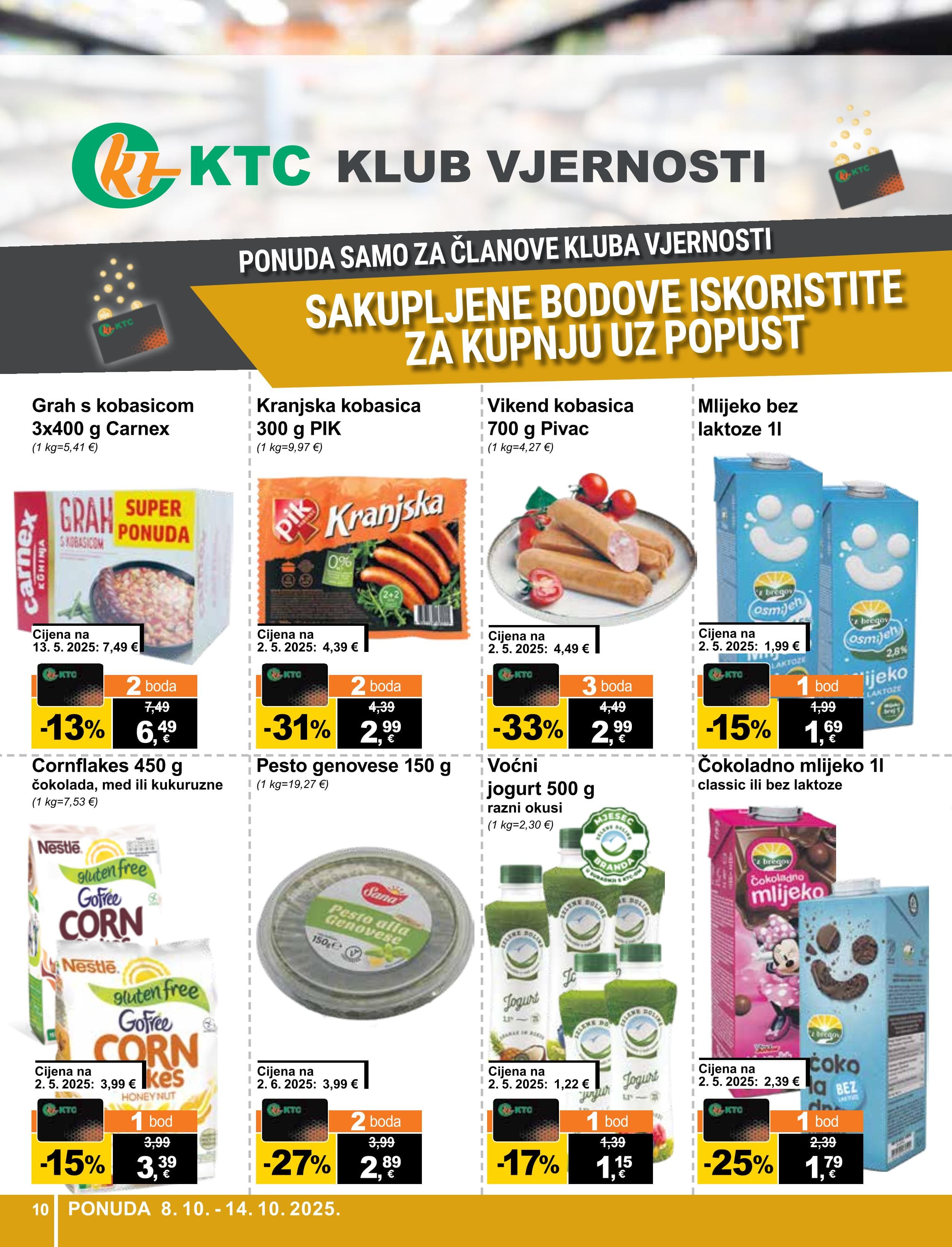 Stranica 10. KTC kataloga - Akcije od 08.10. do 14.10.2025.