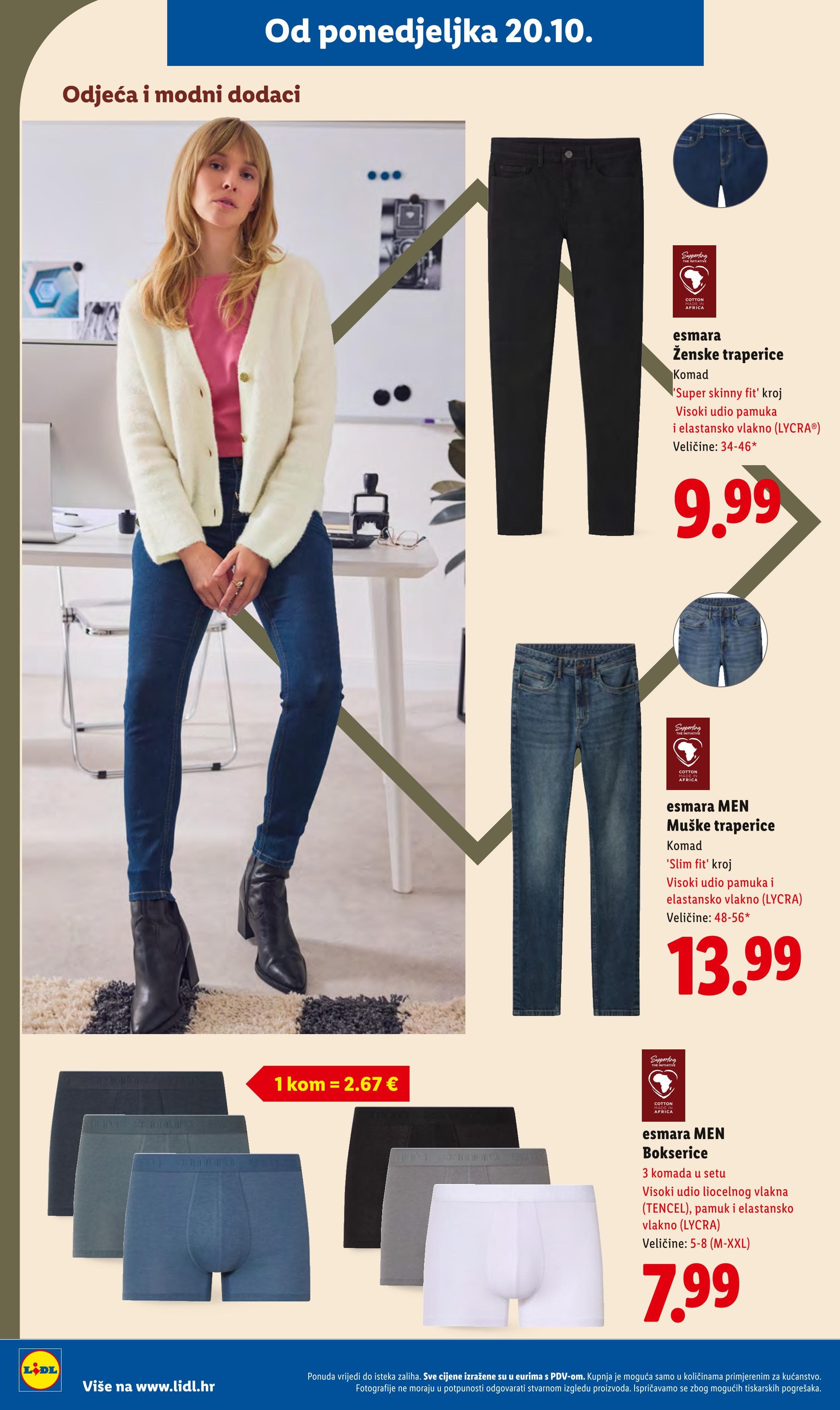 Stranica 34. Lidl kataloga - Akcije od 20.10. do 26.10.2025.