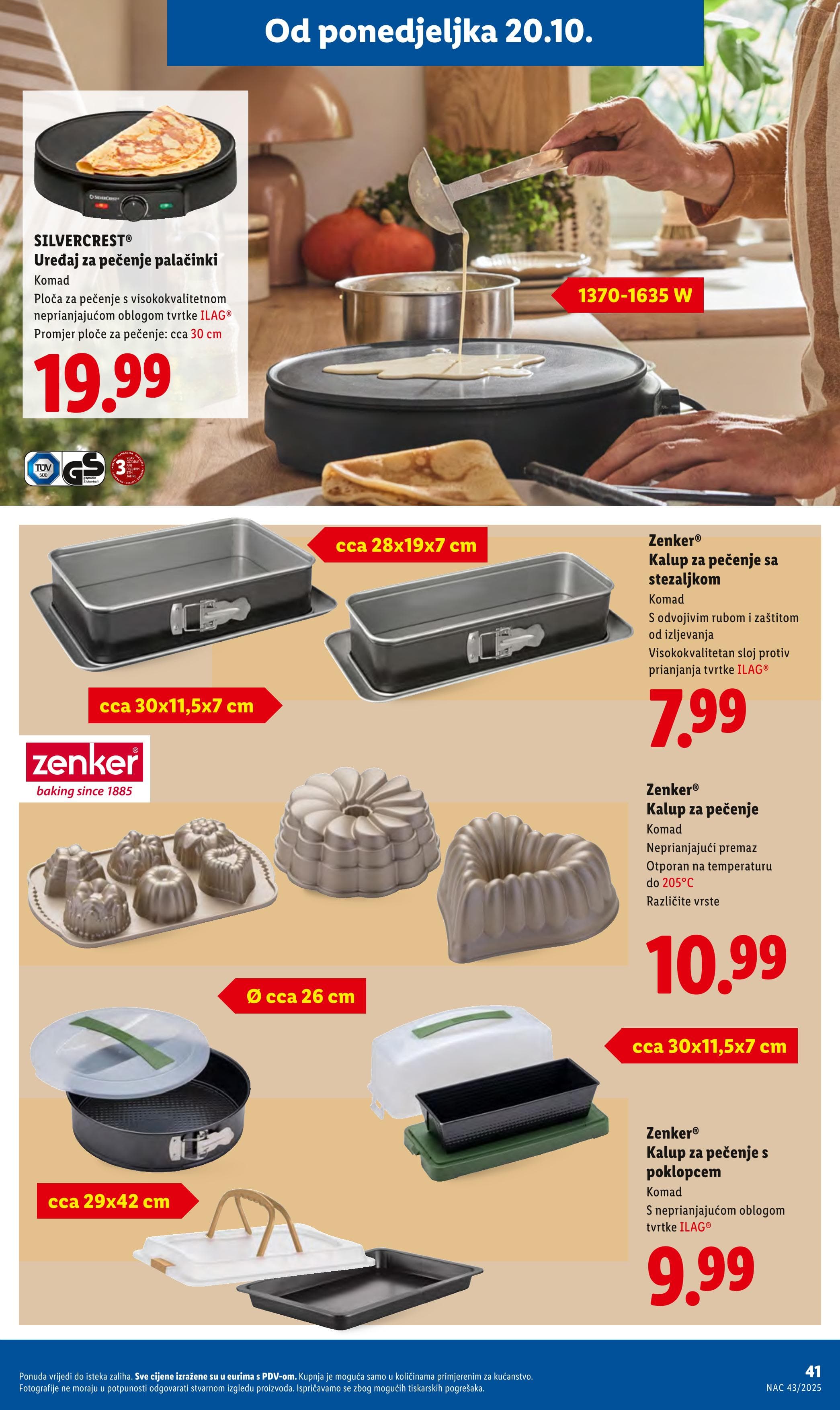 Stranica 41. Lidl kataloga - Akcije od 20.10. do 26.10.2025.