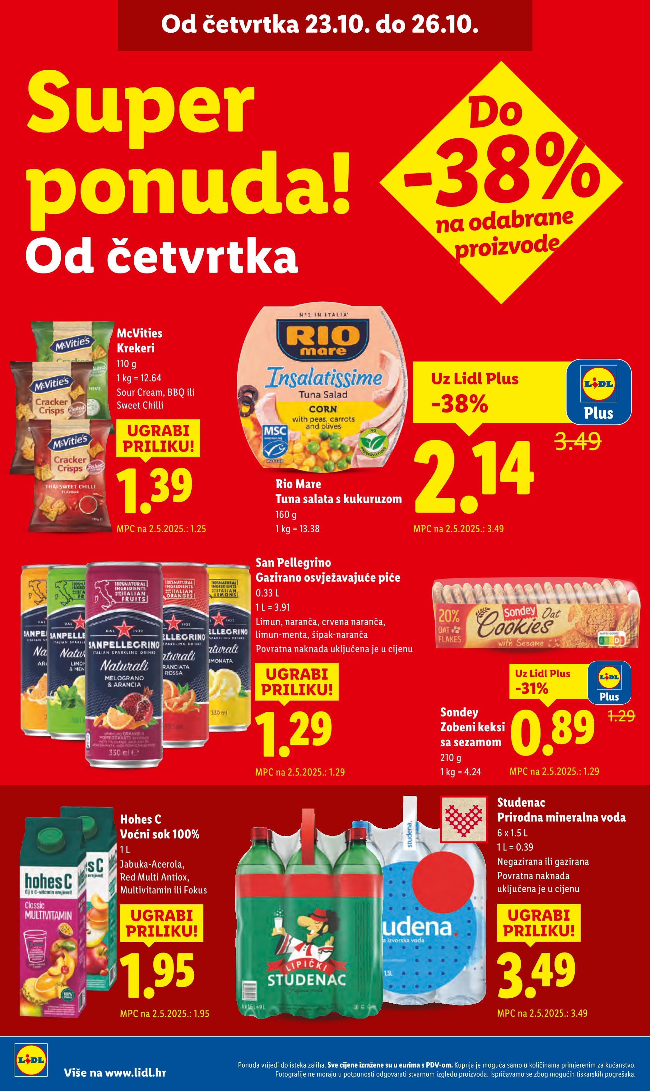 Stranica 25. Lidl kataloga - Akcije od 23.10. do 26.10.2025.