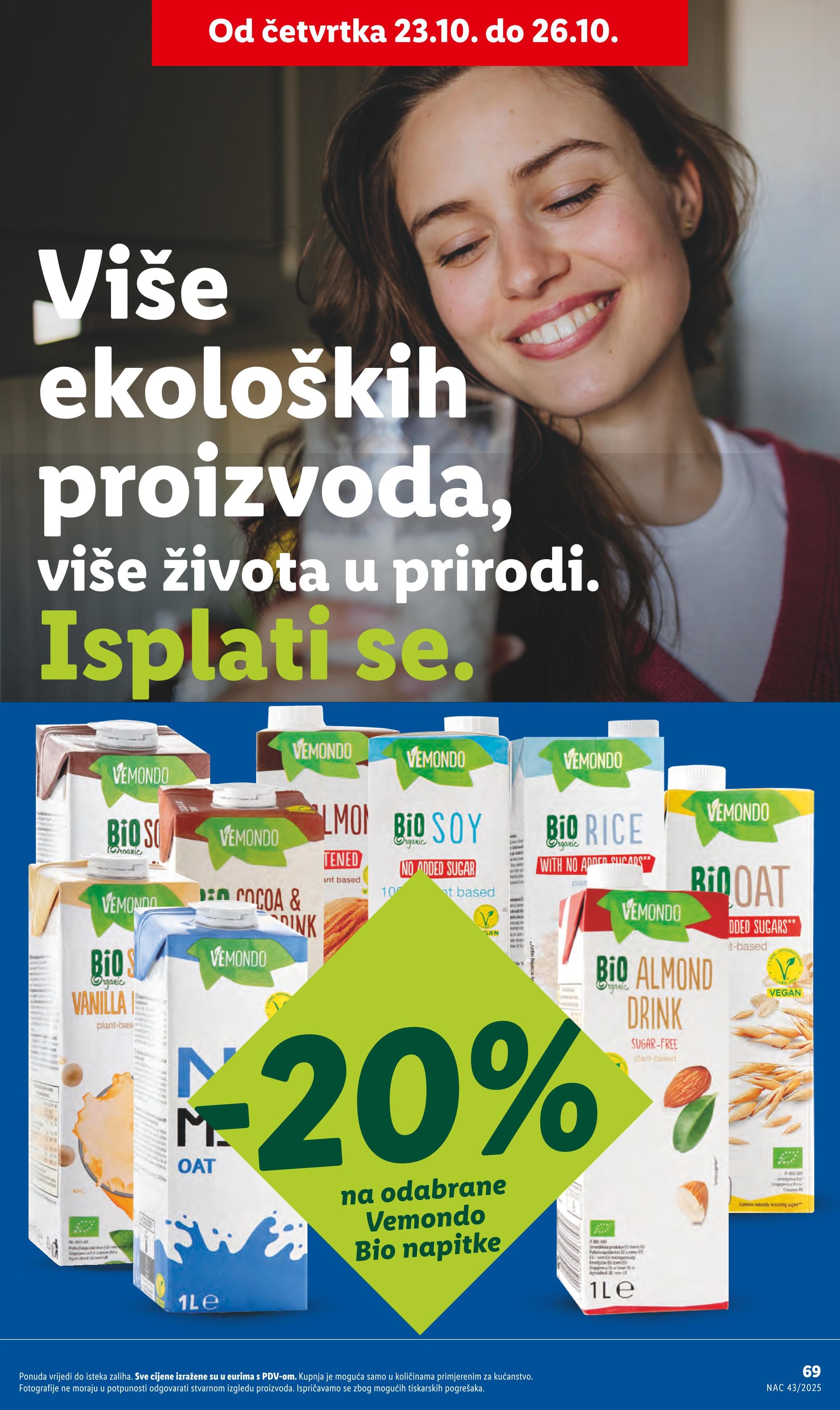 Stranica 26. Lidl kataloga - Akcije od 23.10. do 26.10.2025.