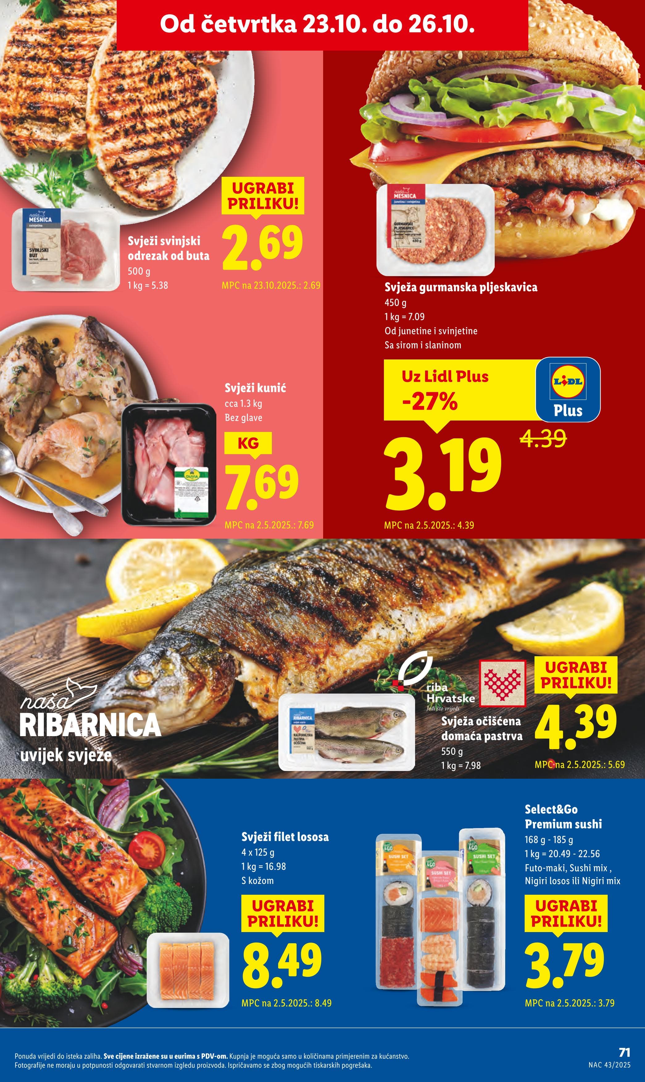Stranica 28. Lidl kataloga - Akcije od 23.10. do 26.10.2025.