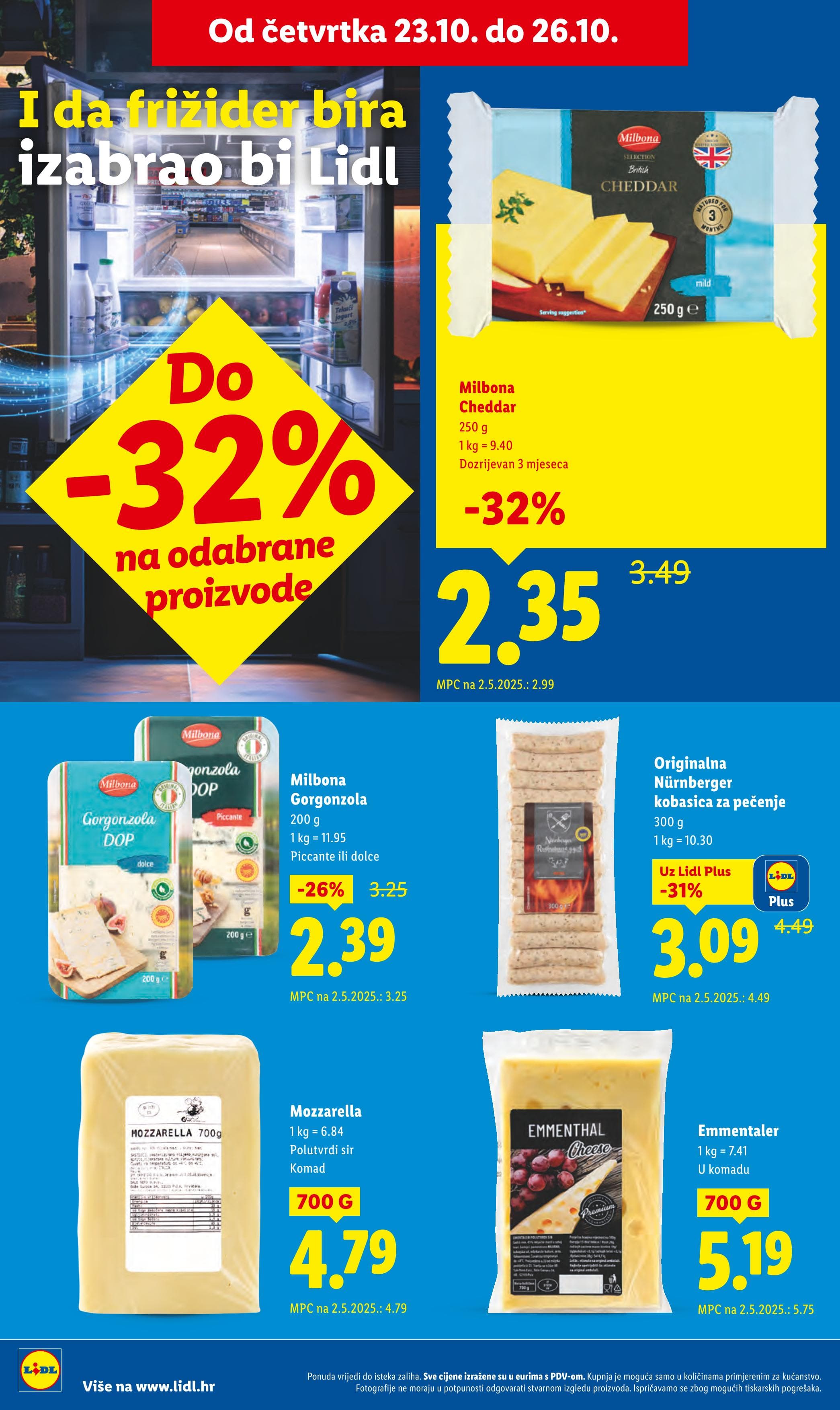 Stranica 29. Lidl kataloga - Akcije od 23.10. do 26.10.2025.