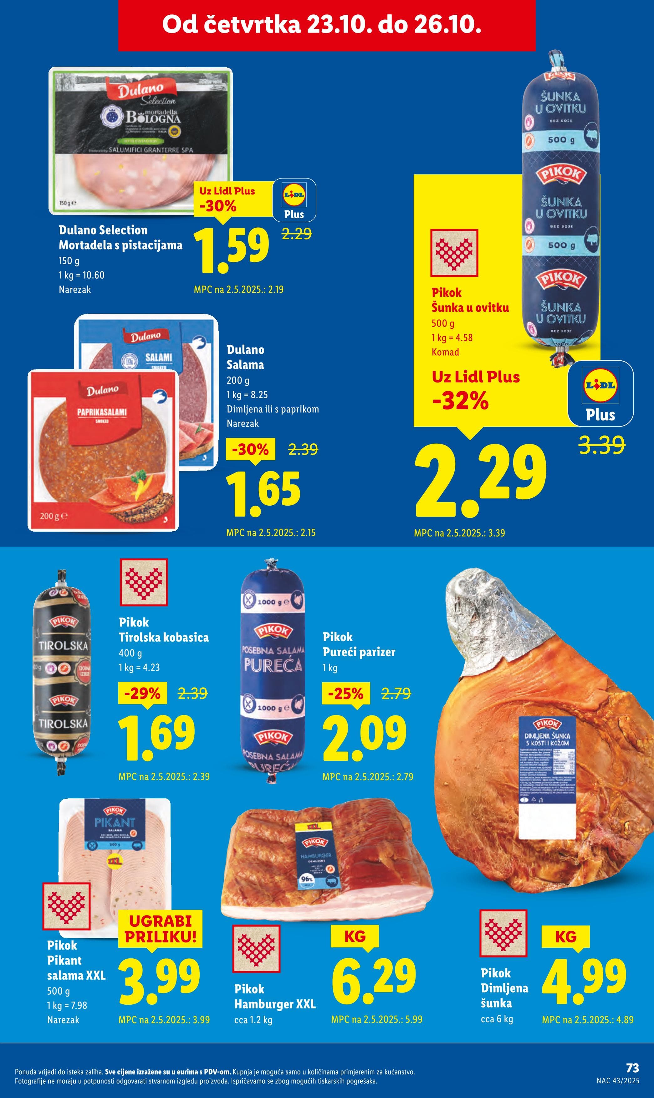 Stranica 30. Lidl kataloga - Akcije od 23.10. do 26.10.2025.