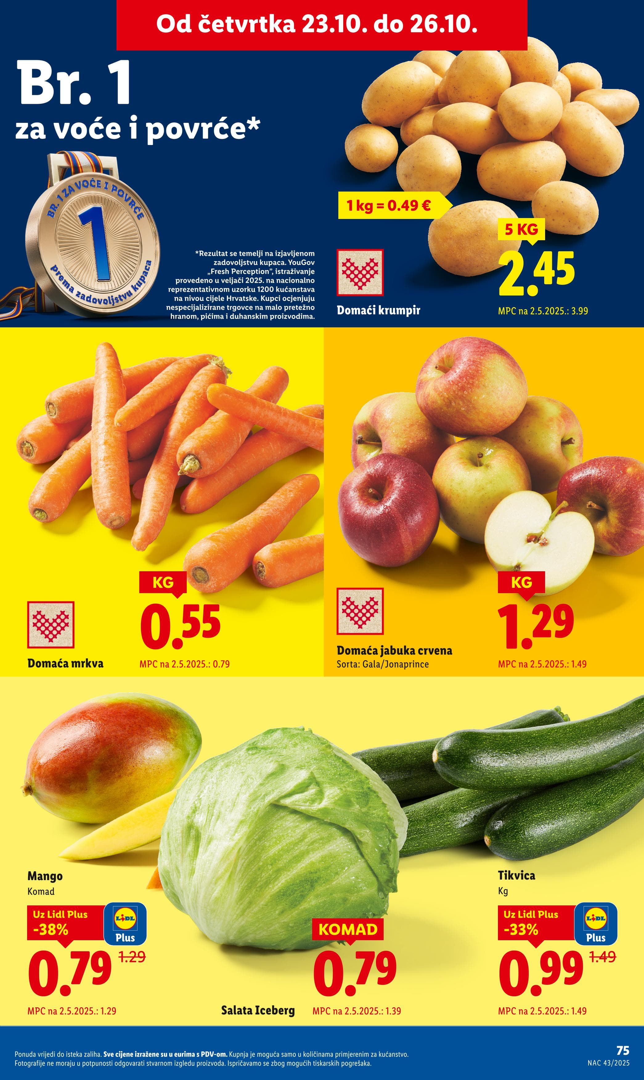 Stranica 32. Lidl kataloga - Akcije od 23.10. do 26.10.2025.