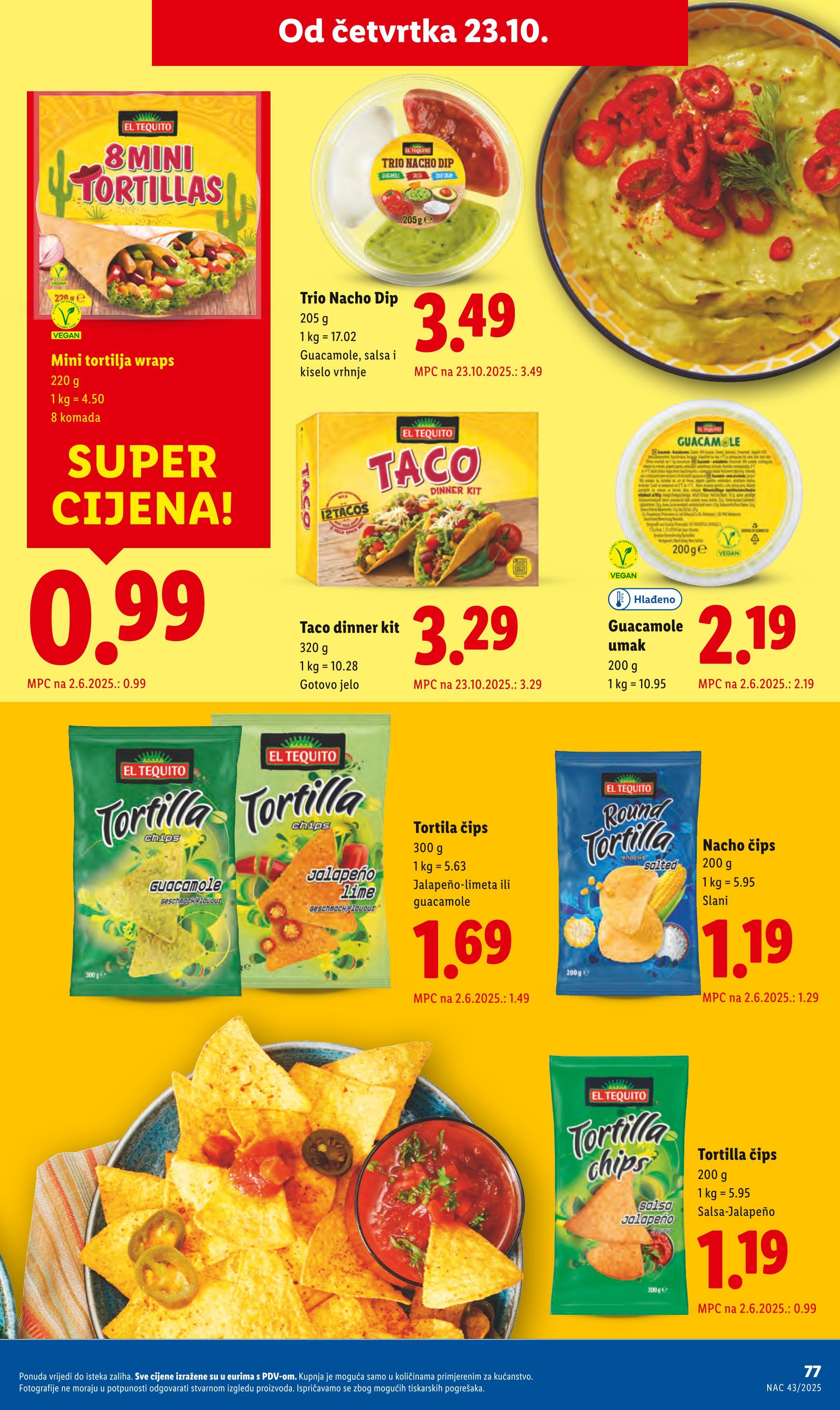 Stranica 34. Lidl kataloga - Akcije od 23.10. do 26.10.2025.