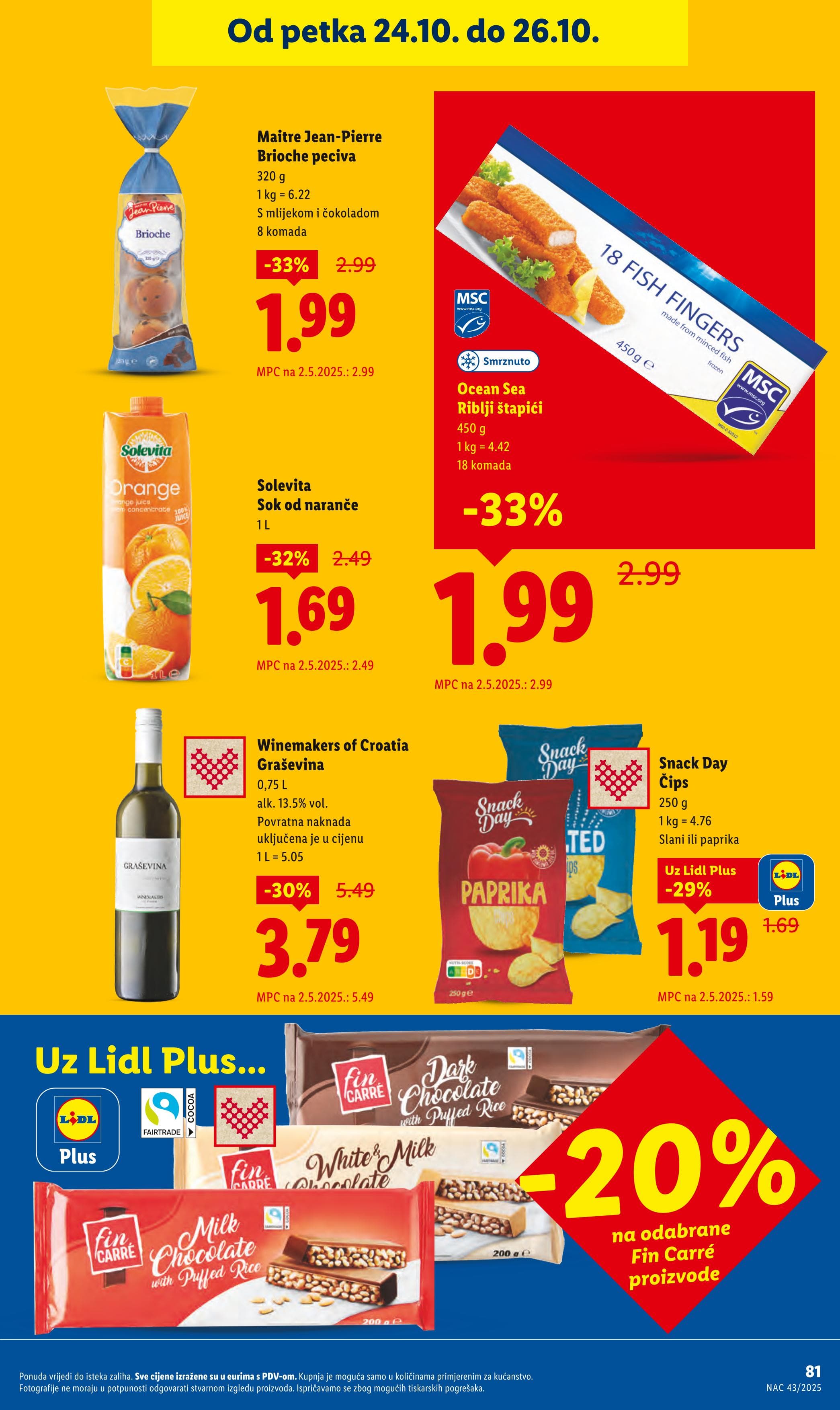 Stranica 38. Lidl kataloga - Akcije od 23.10. do 26.10.2025.