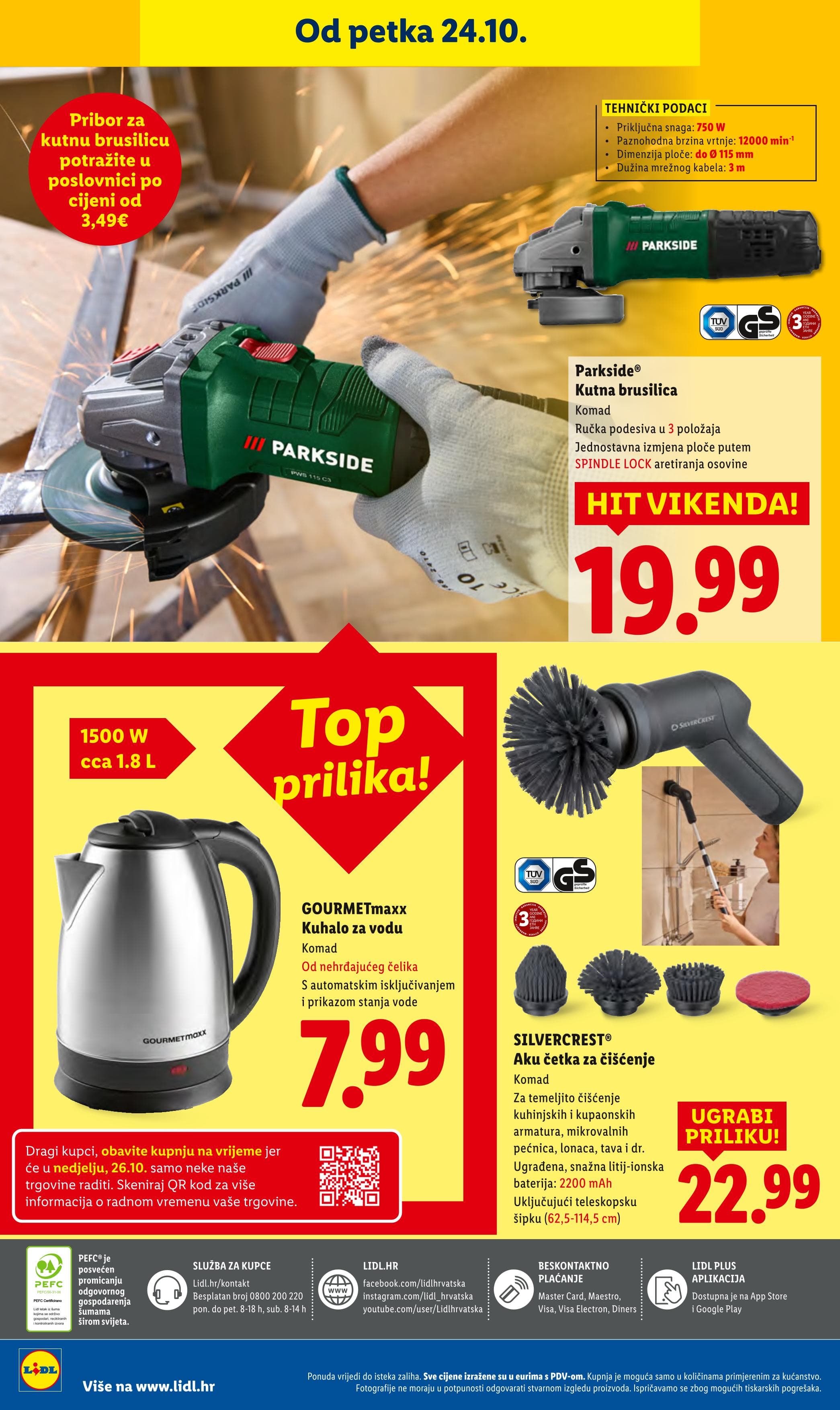 Stranica 39. Lidl kataloga - Akcije od 23.10. do 26.10.2025.