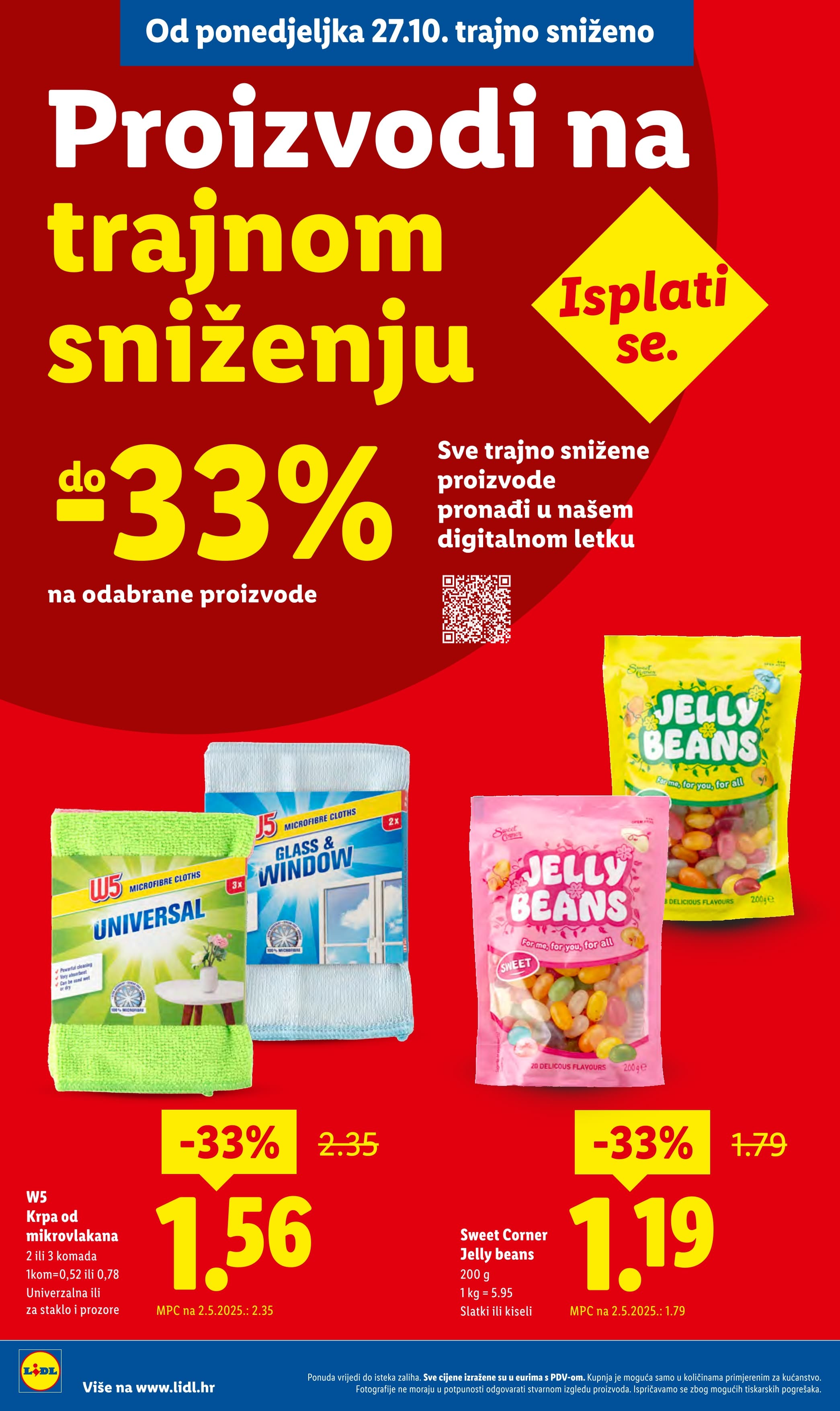 Stranica 2. Lidl kataloga - Akcije od 27.10. do 02.11.2025.