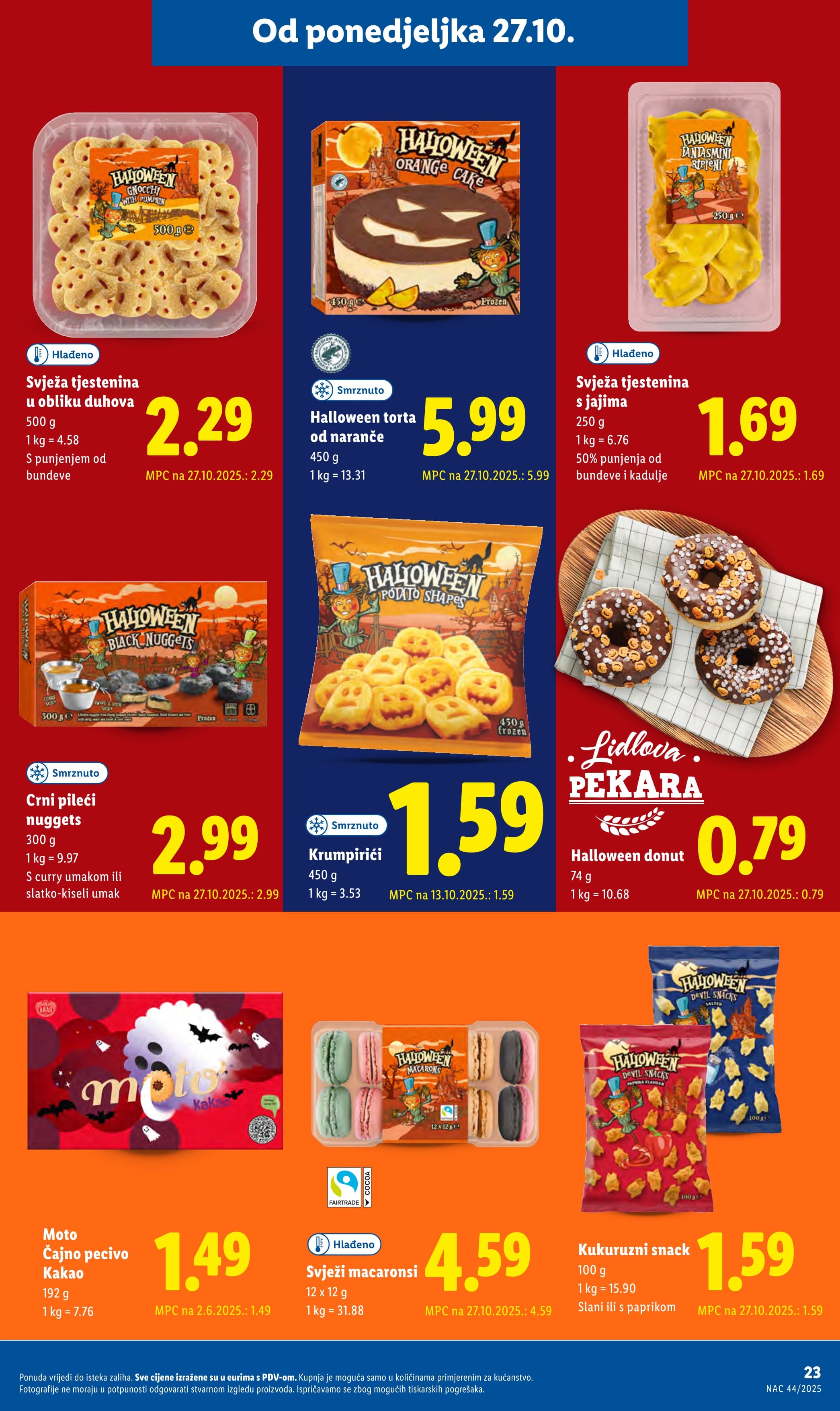 Stranica 23. Lidl kataloga - Akcije od 27.10. do 02.11.2025.
