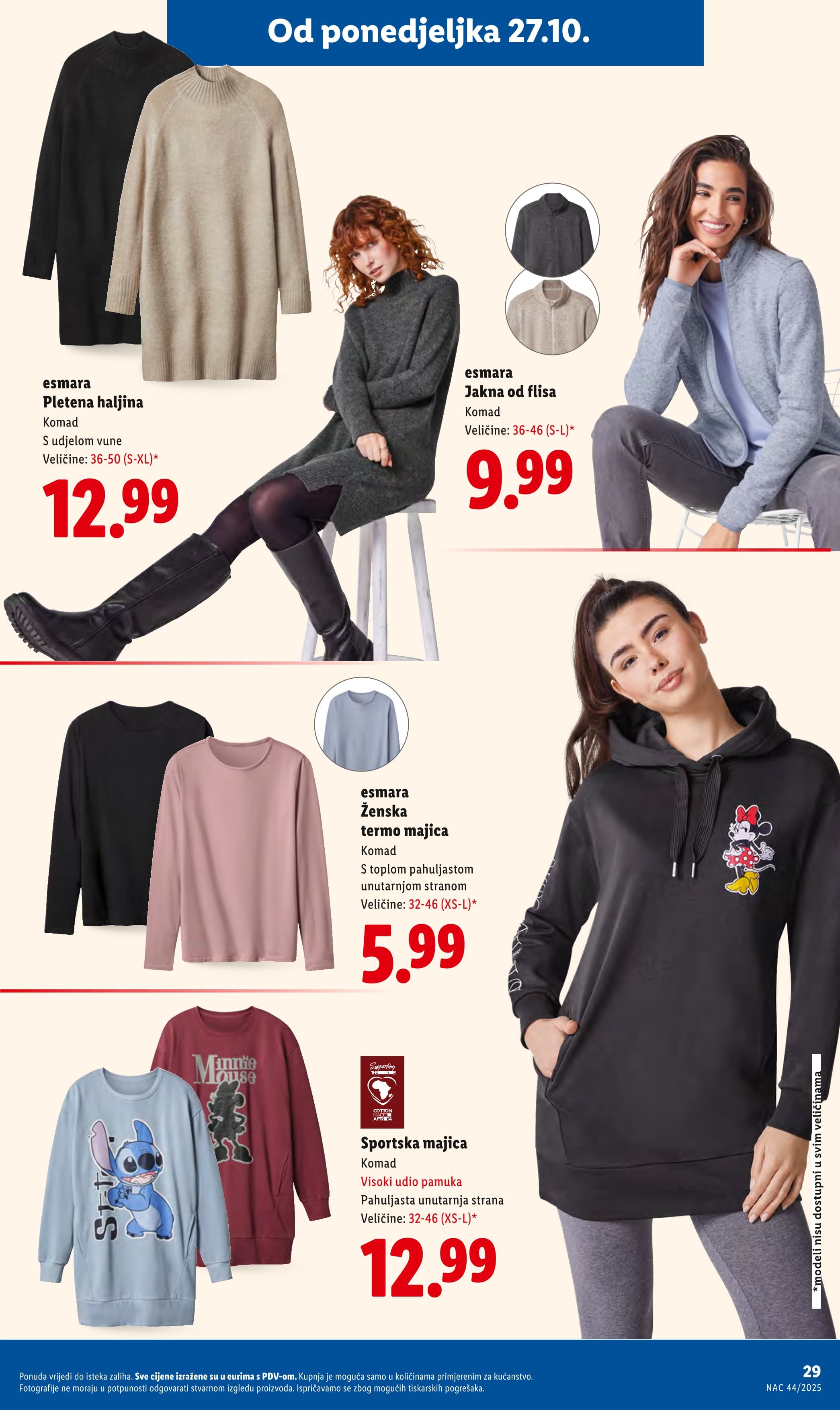 Stranica 29. Lidl kataloga - Akcije od 27.10. do 02.11.2025.