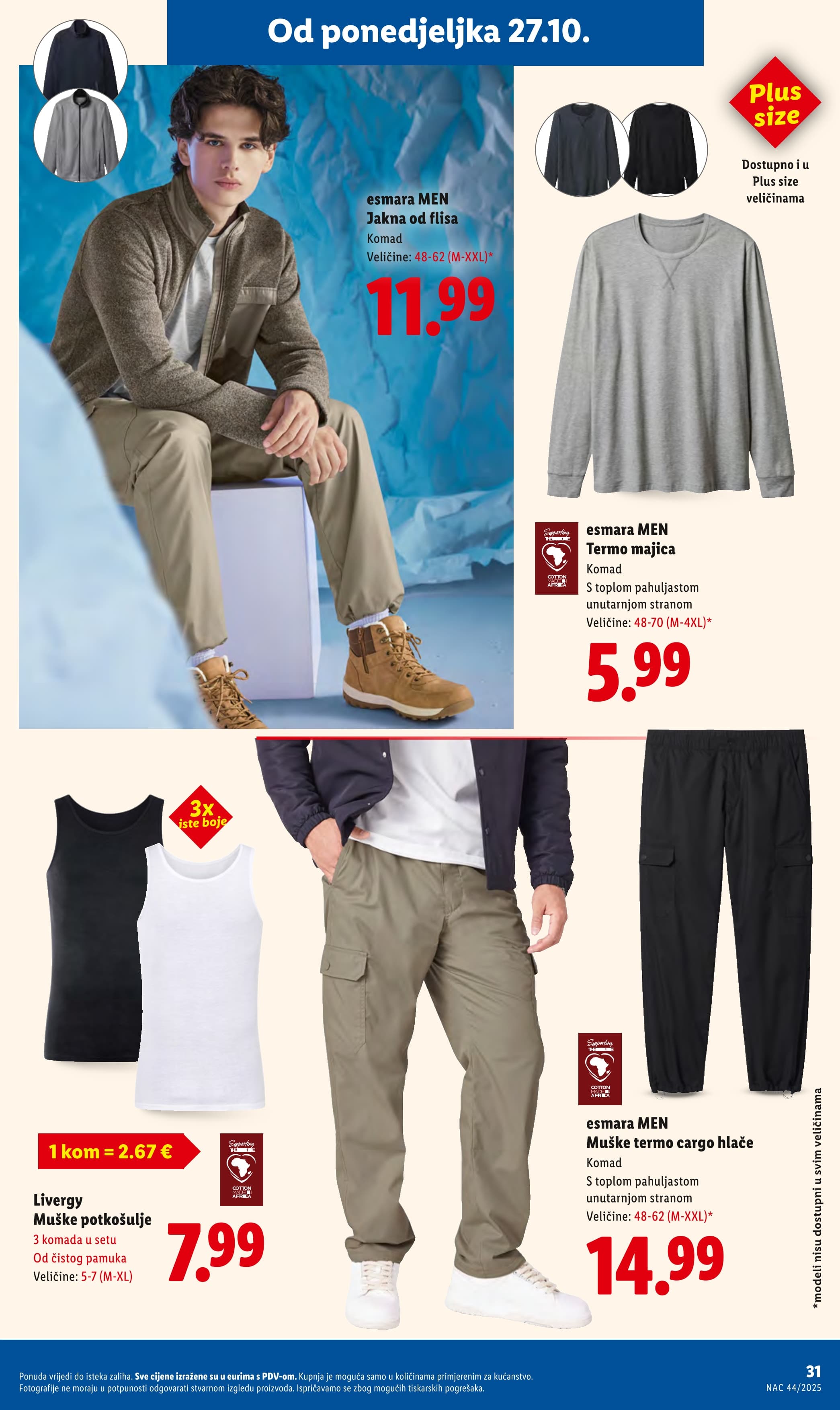 Stranica 31. Lidl kataloga - Akcije od 27.10. do 02.11.2025.
