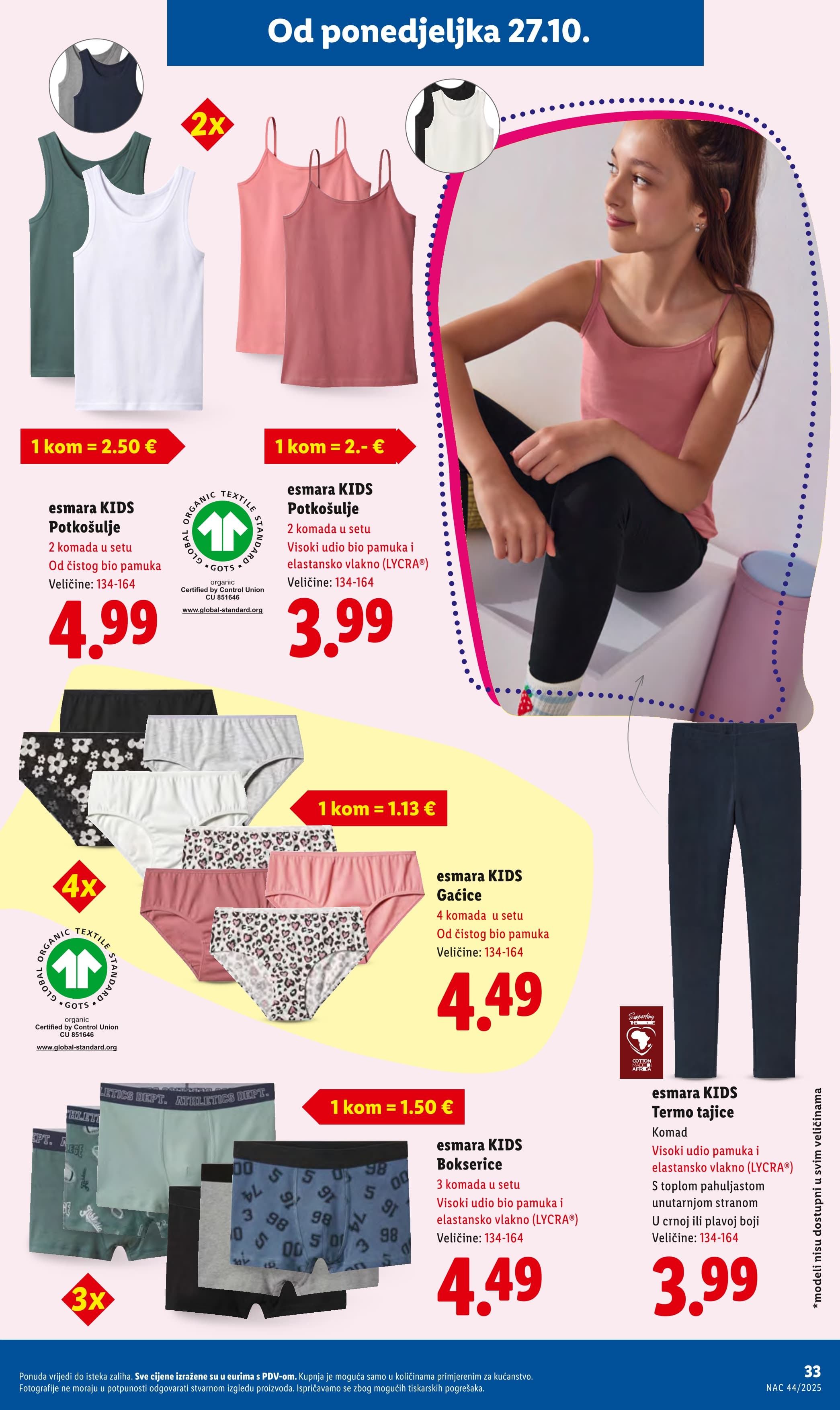 Stranica 33. Lidl kataloga - Akcije od 27.10. do 02.11.2025.