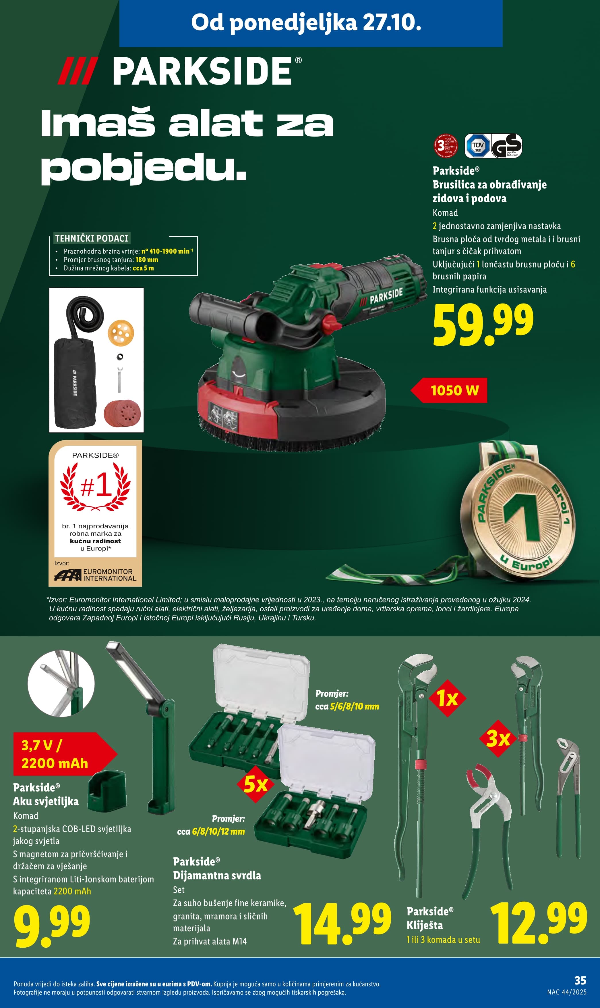 Stranica 35. Lidl kataloga - Akcije od 27.10. do 02.11.2025.