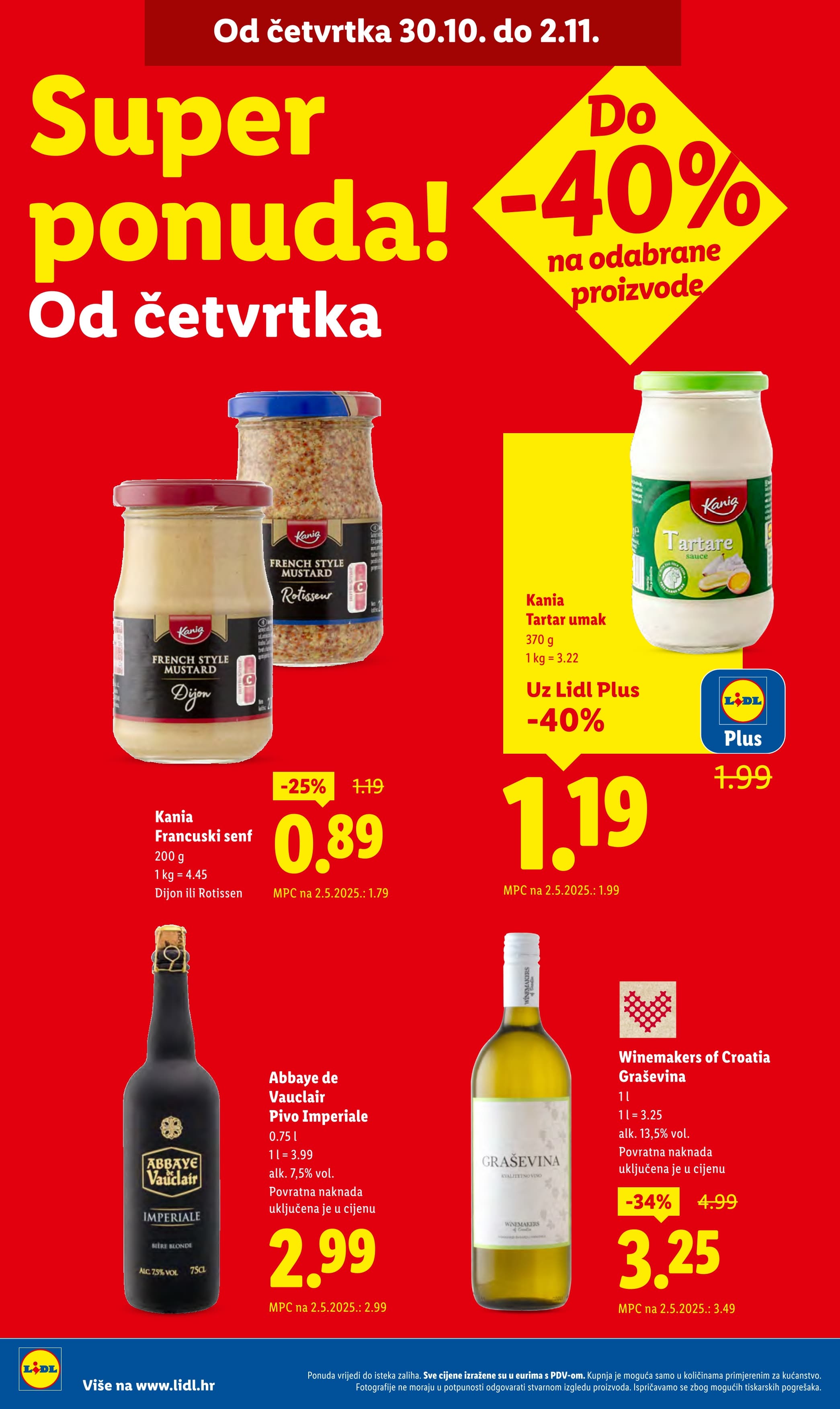Stranica 23. Lidl kataloga - Akcije od 30.10. do 02.11.2025.