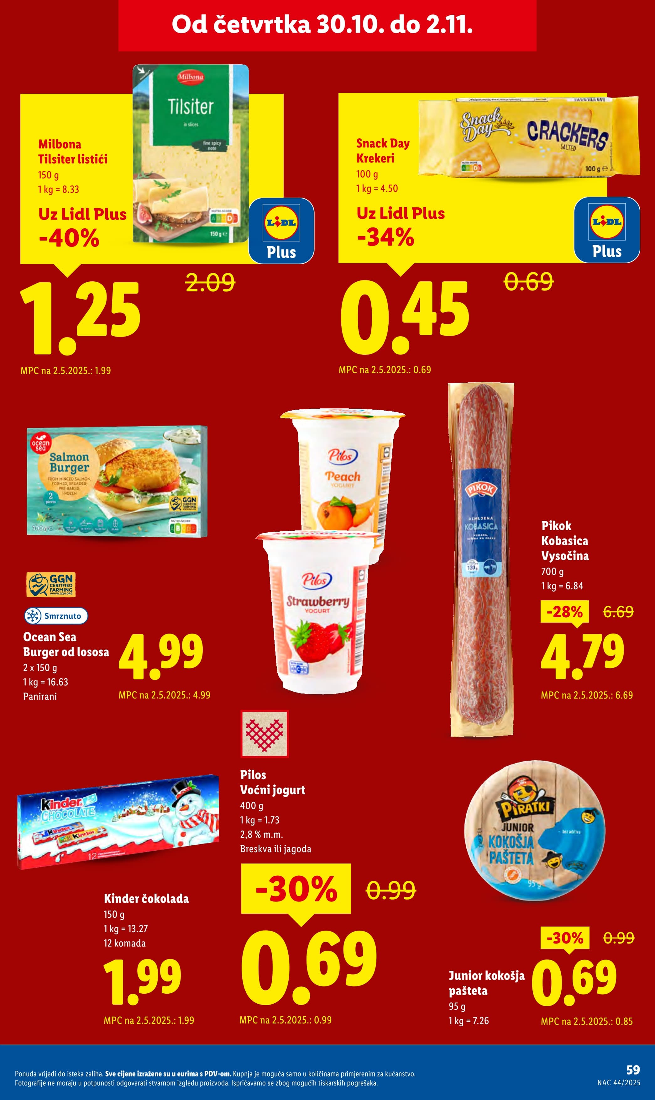 Stranica 24. Lidl kataloga - Akcije od 30.10. do 02.11.2025.