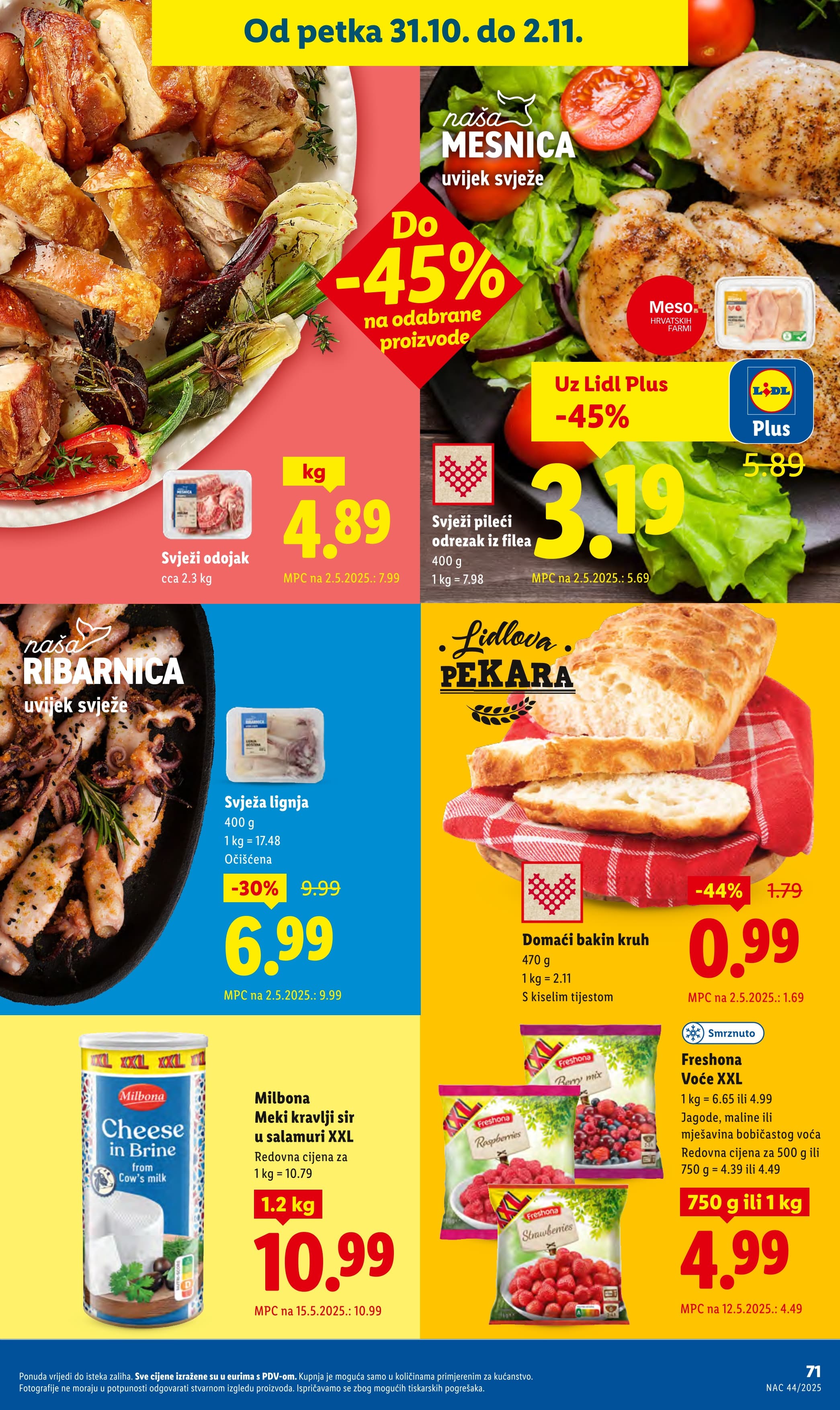 Stranica 36. Lidl kataloga - Akcije od 30.10. do 02.11.2025.