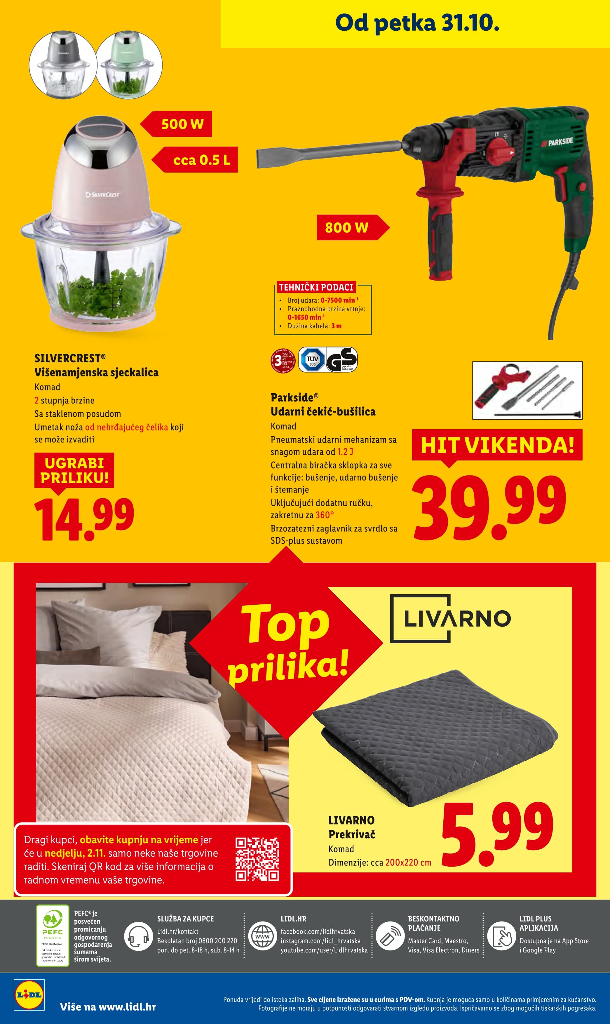 Stranica 39. Lidl kataloga - Akcije od 30.10. do 02.11.2025.