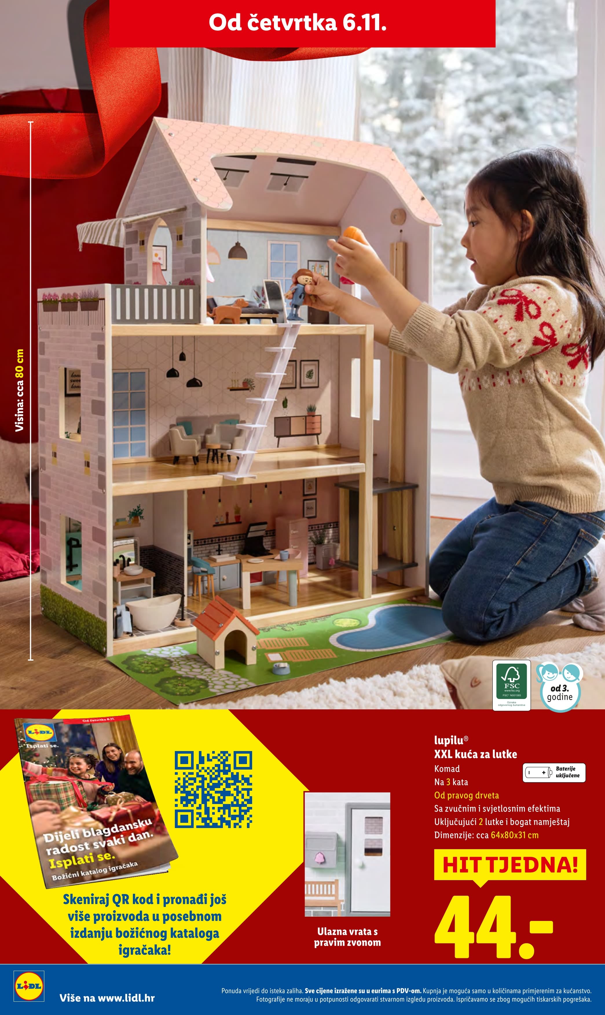 Stranica 1. Lidl kataloga - Akcije od 06.11. do 09.11.2025.