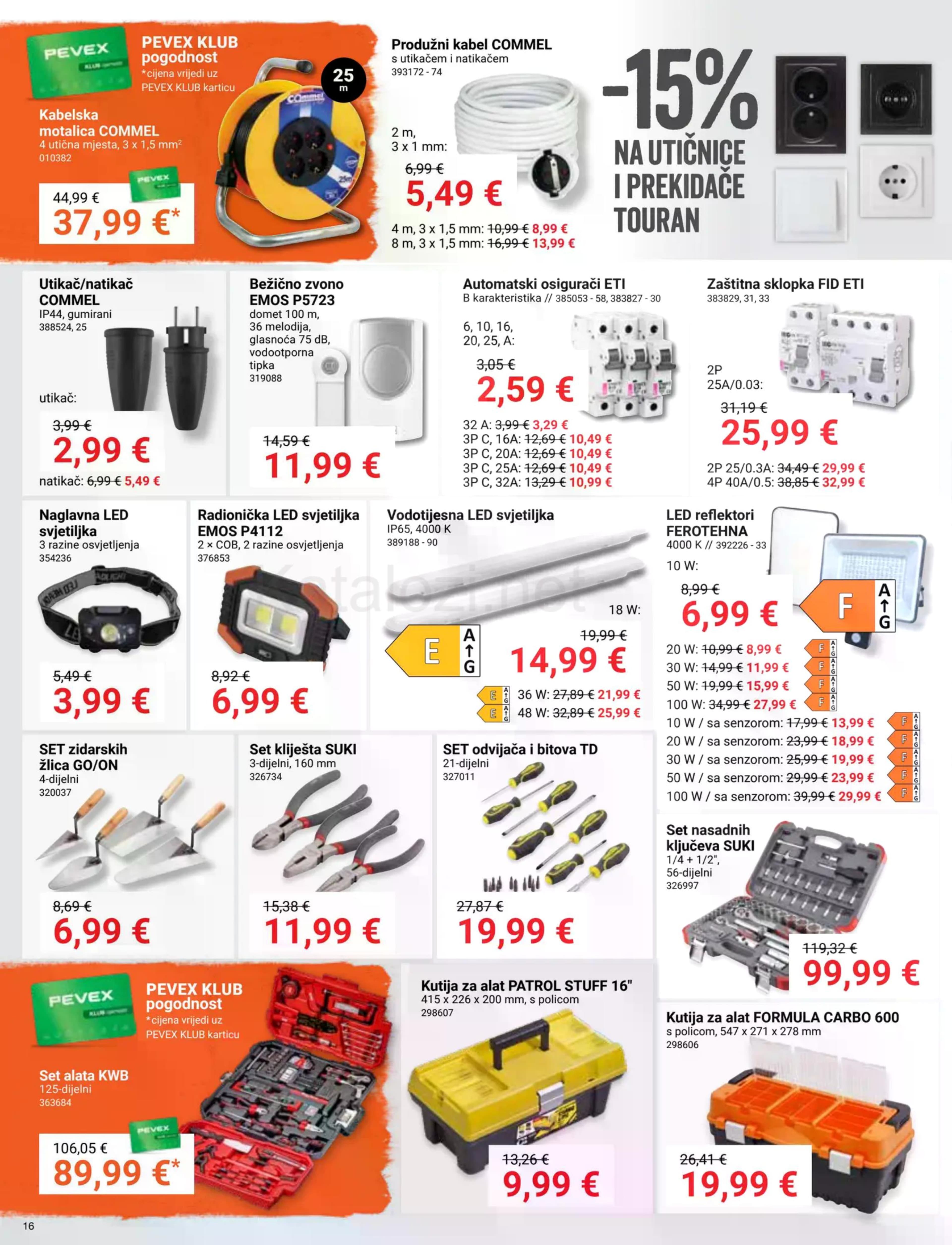 Stranica 16. Pevex kataloga - Akcije od 23.10. do 17.11.2025.