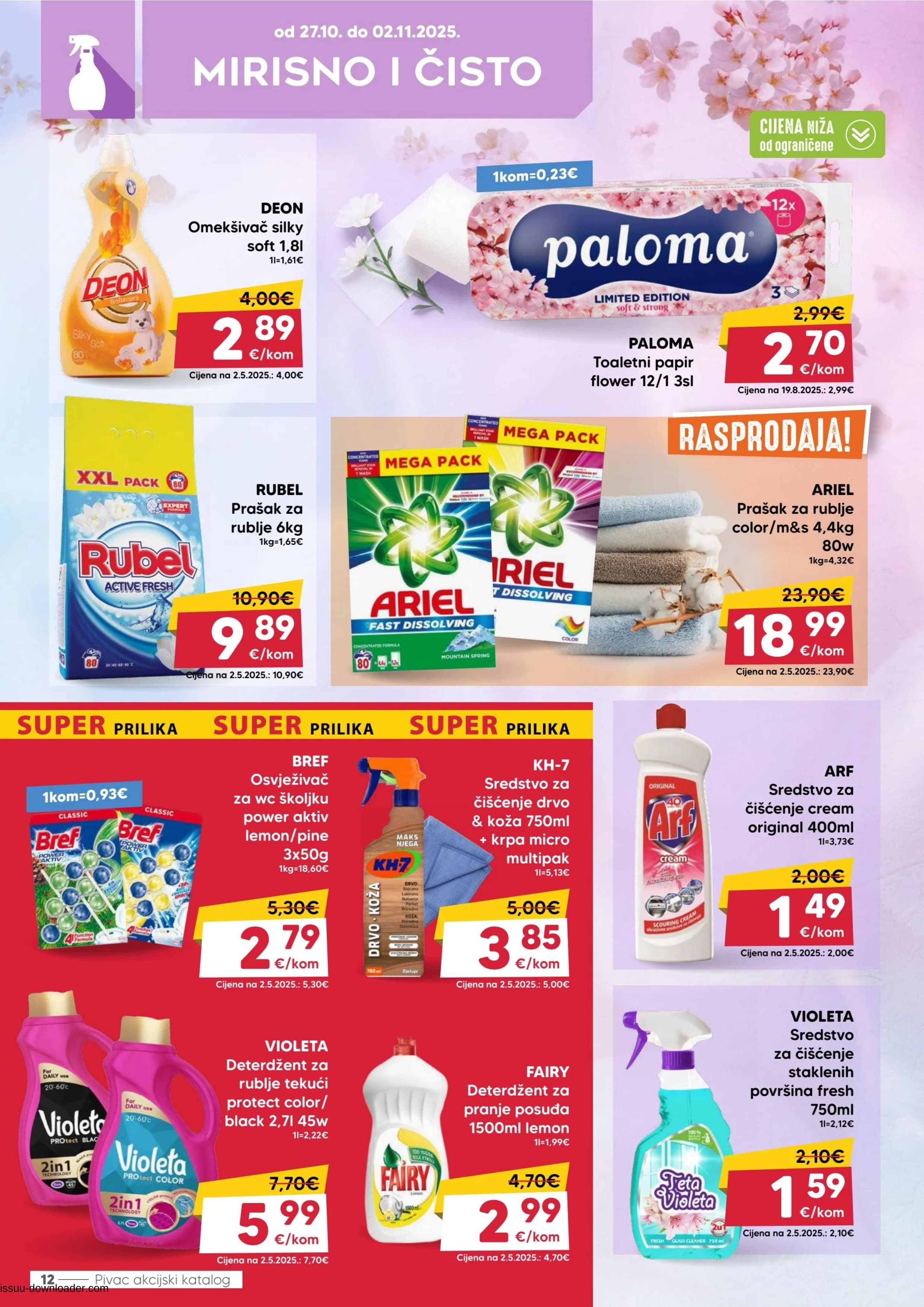 Stranica 12. Pivac kataloga - Akcije od 27.10. do 02.11.2025.