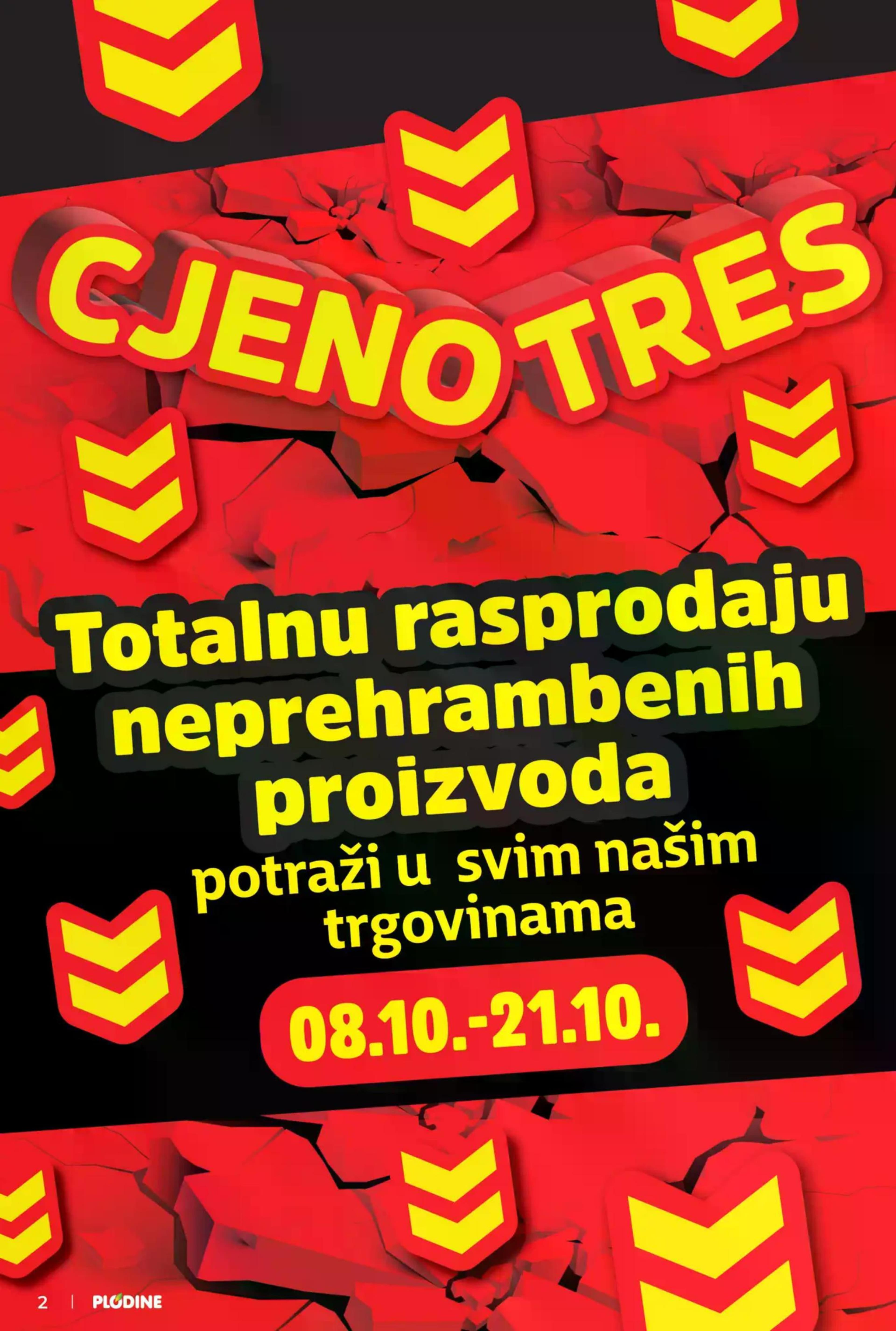 Stranica 2. Plodine kataloga - Akcije od 08.10. do 14.10.2025.