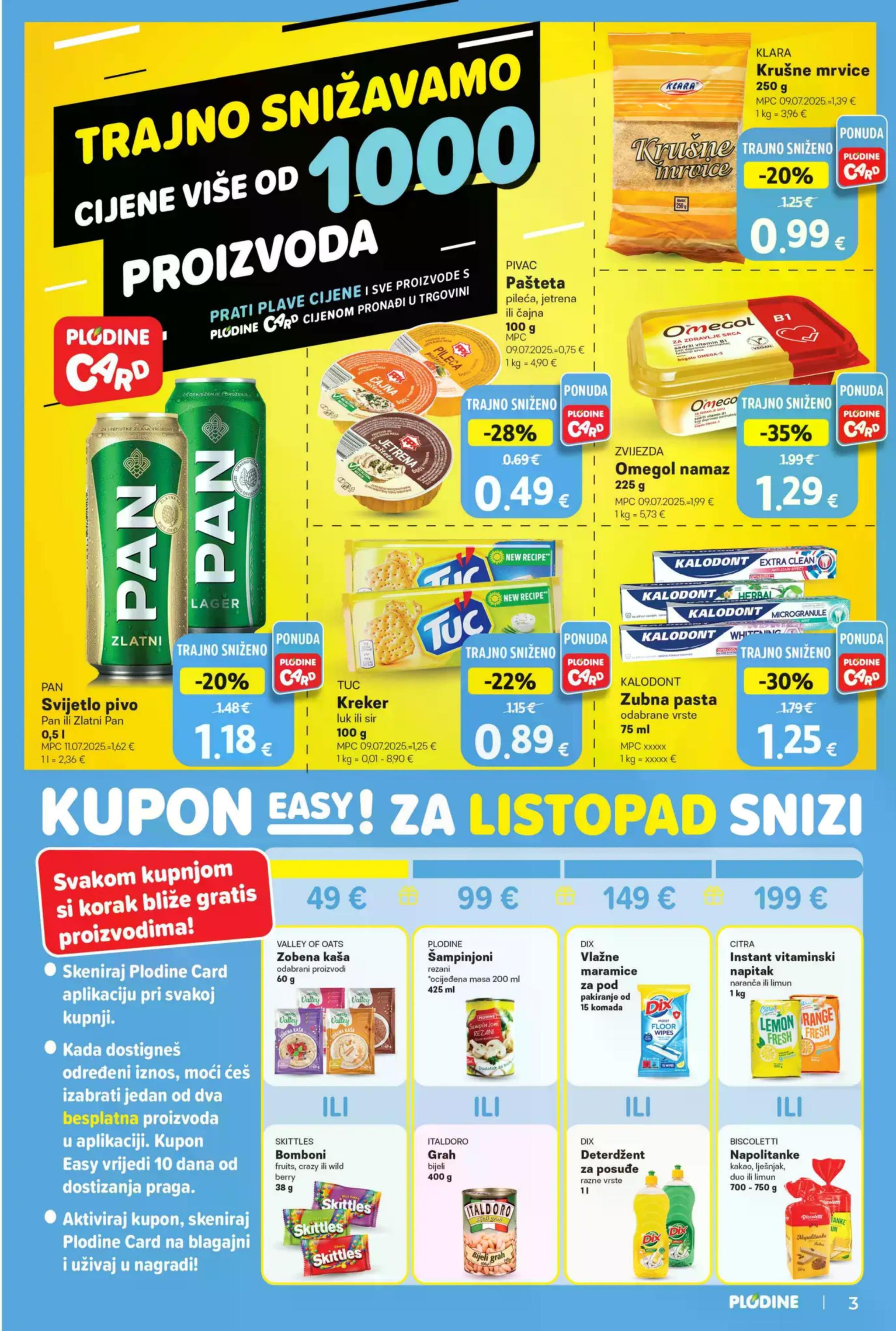 Stranica 3. Plodine kataloga - Akcije od 08.10. do 14.10.2025.