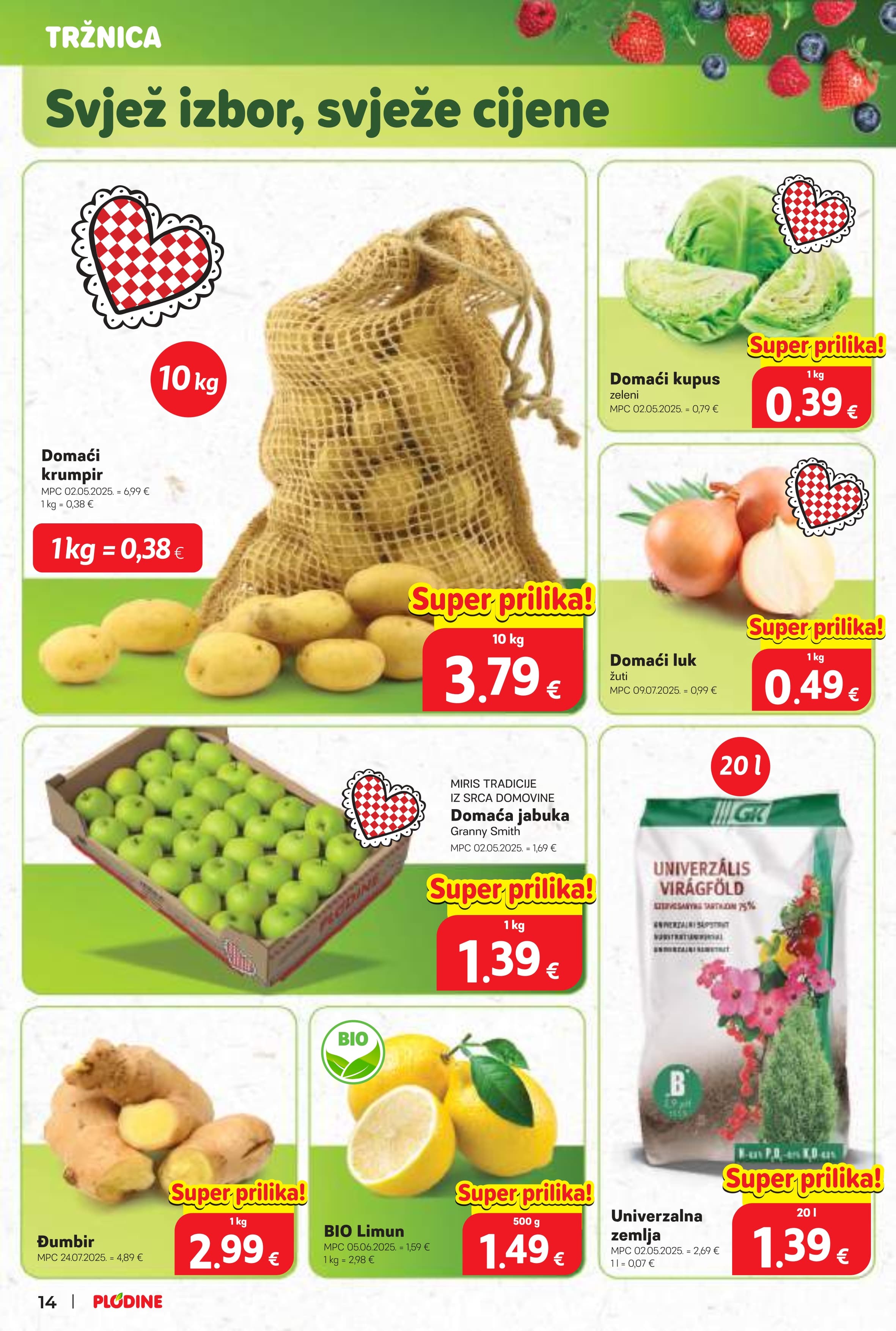 Stranica 14. Plodine kataloga - Akcije od 22.10. do 28.10.2025.