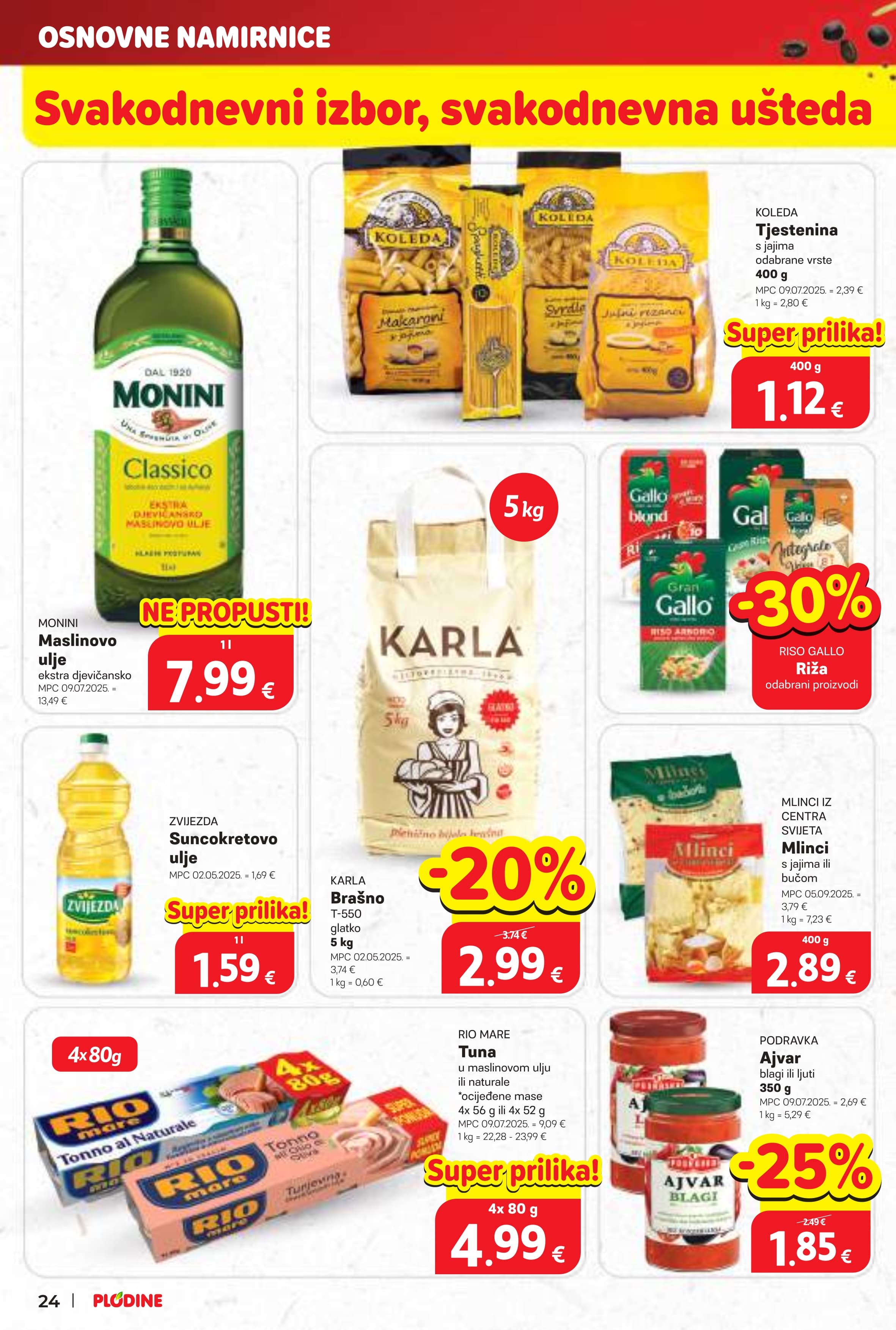 Stranica 24. Plodine kataloga - Akcije od 22.10. do 28.10.2025.