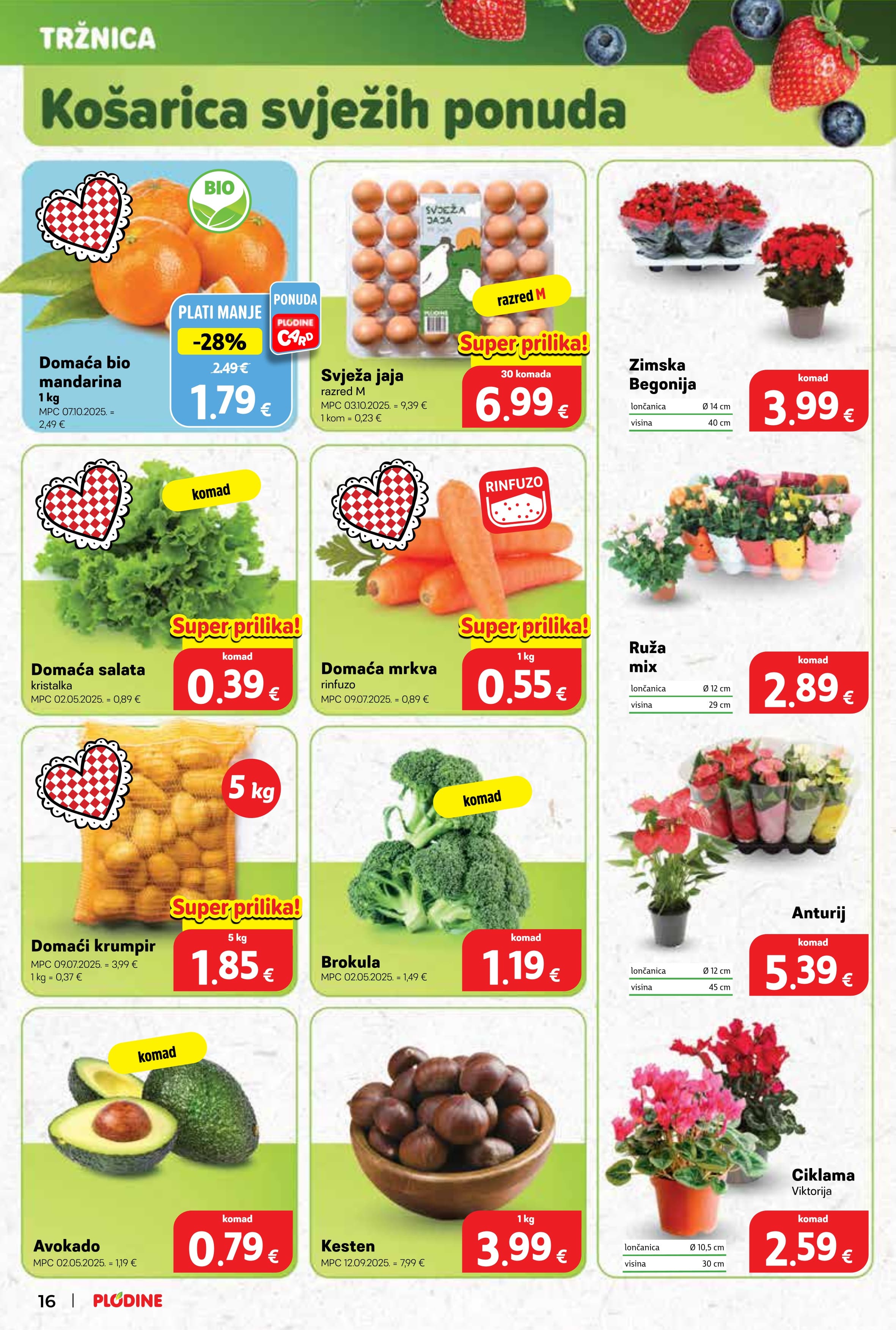 Stranica 16. Plodine kataloga - Akcije od 29.10. do 04.11.2025.