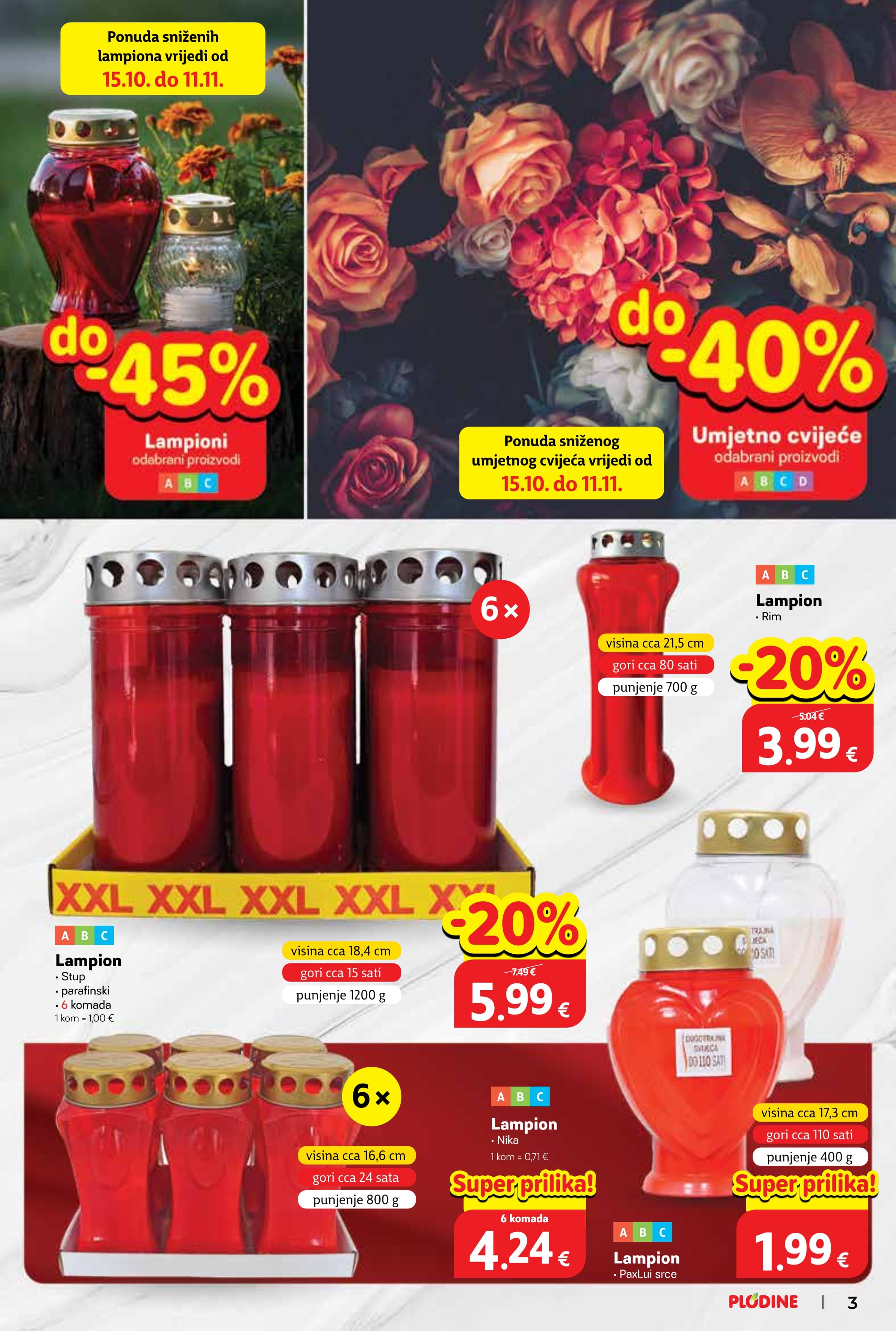 Stranica 3. Plodine kataloga - Akcije od 29.10. do 04.11.2025.