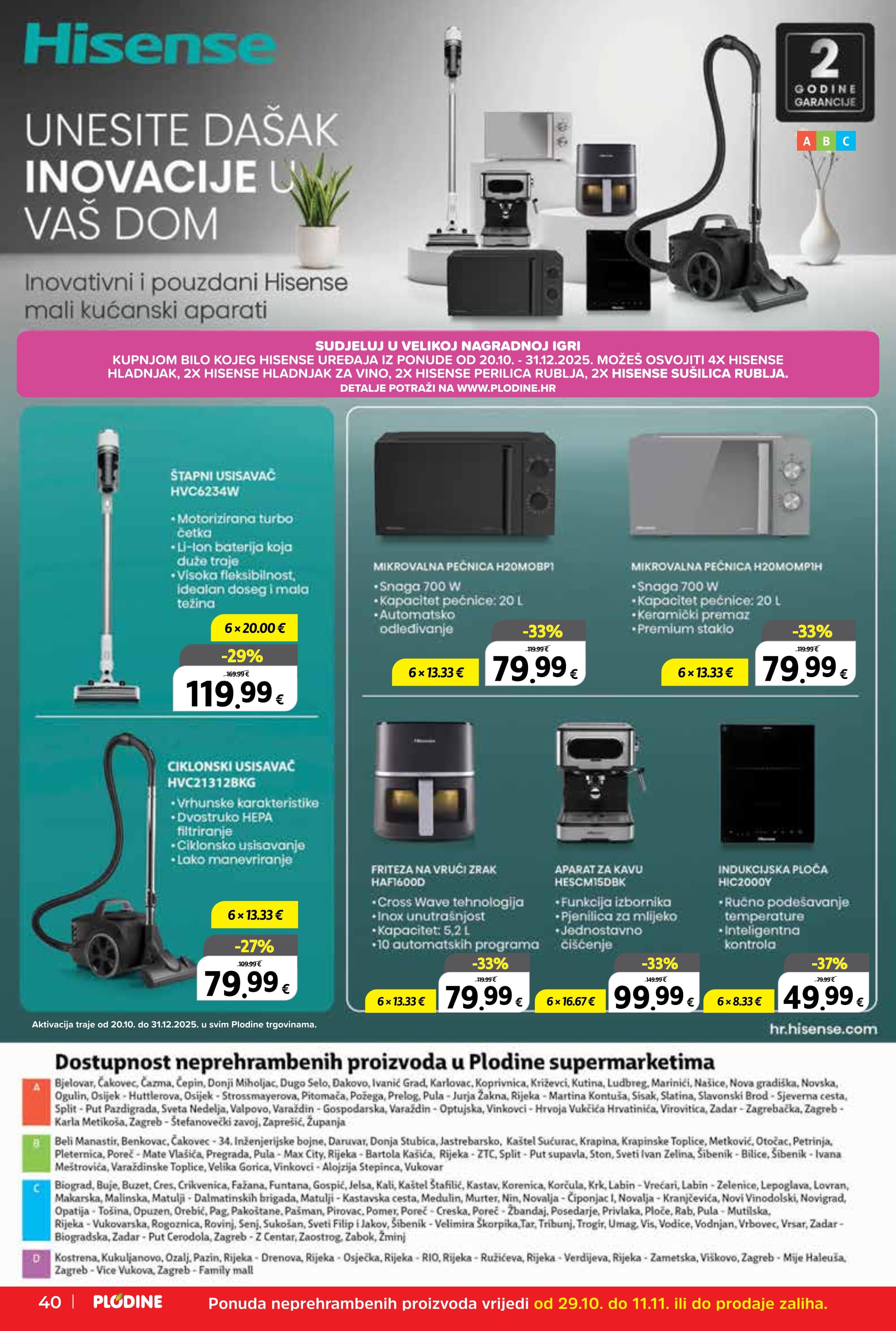 Stranica 40. Plodine kataloga - Akcije od 29.10. do 04.11.2025.