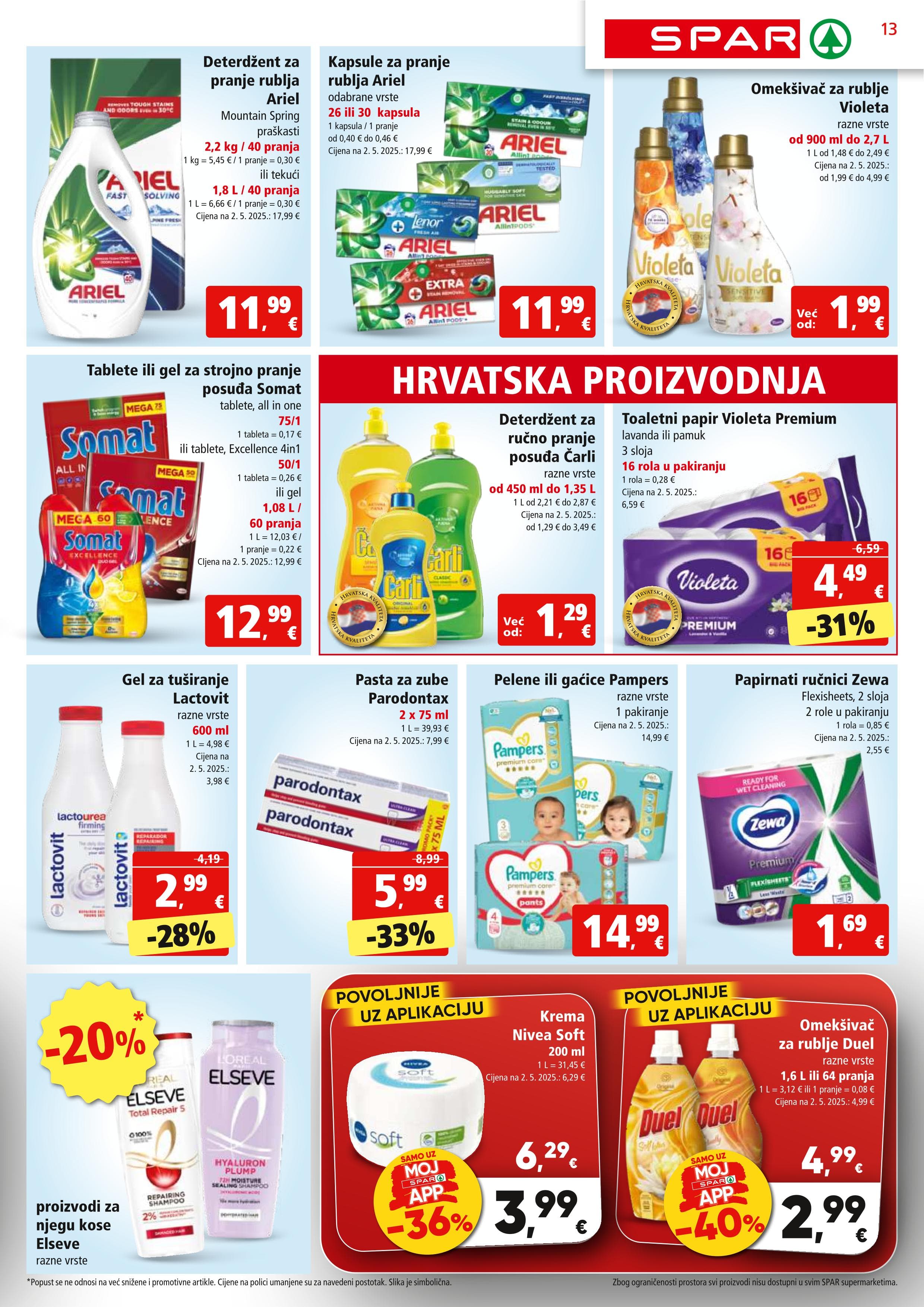 Stranica 13. Spar kataloga - Akcije od 08.10. do 14.10.2025.