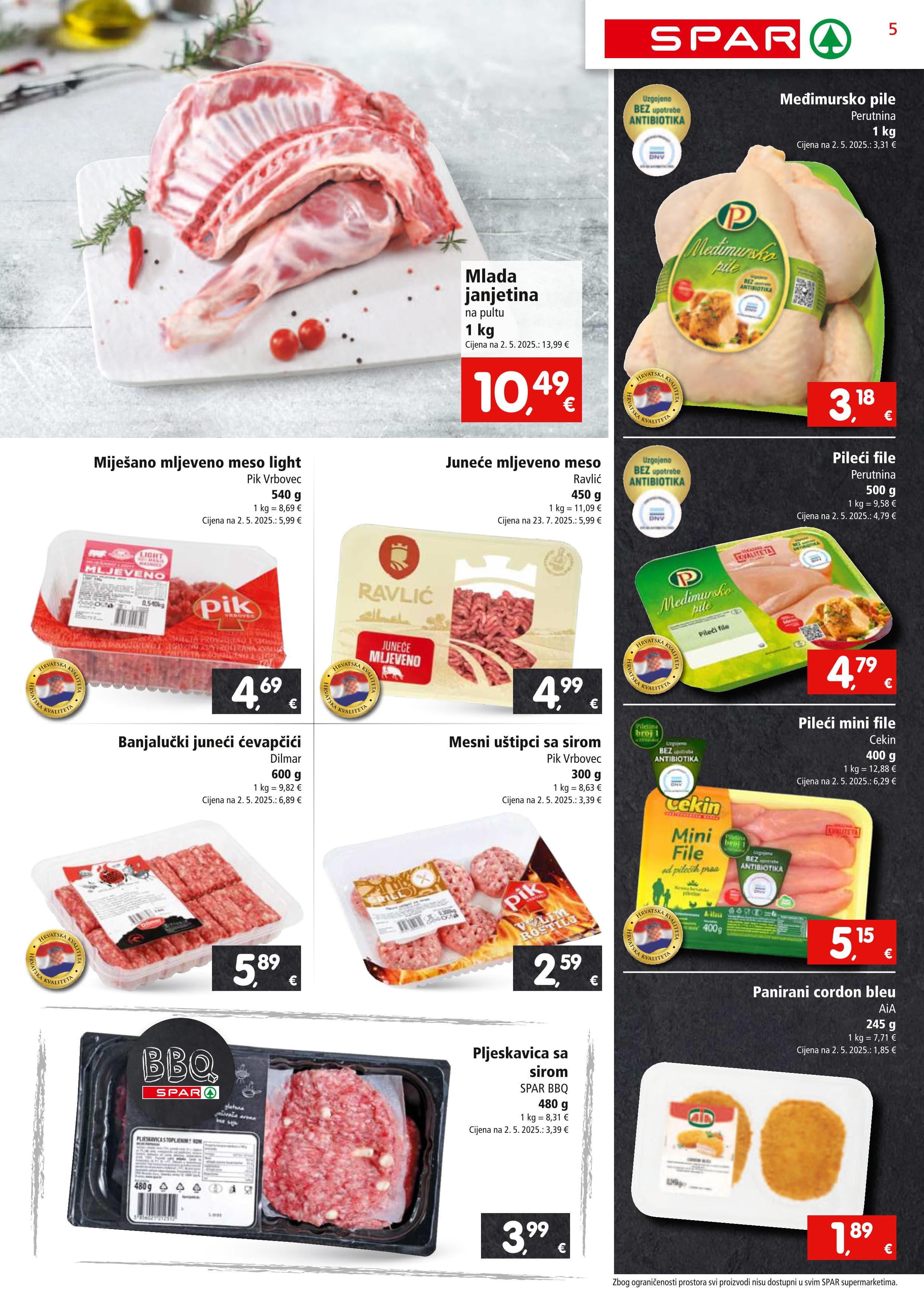 Stranica 5. Spar kataloga - Akcije od 08.10. do 14.10.2025.