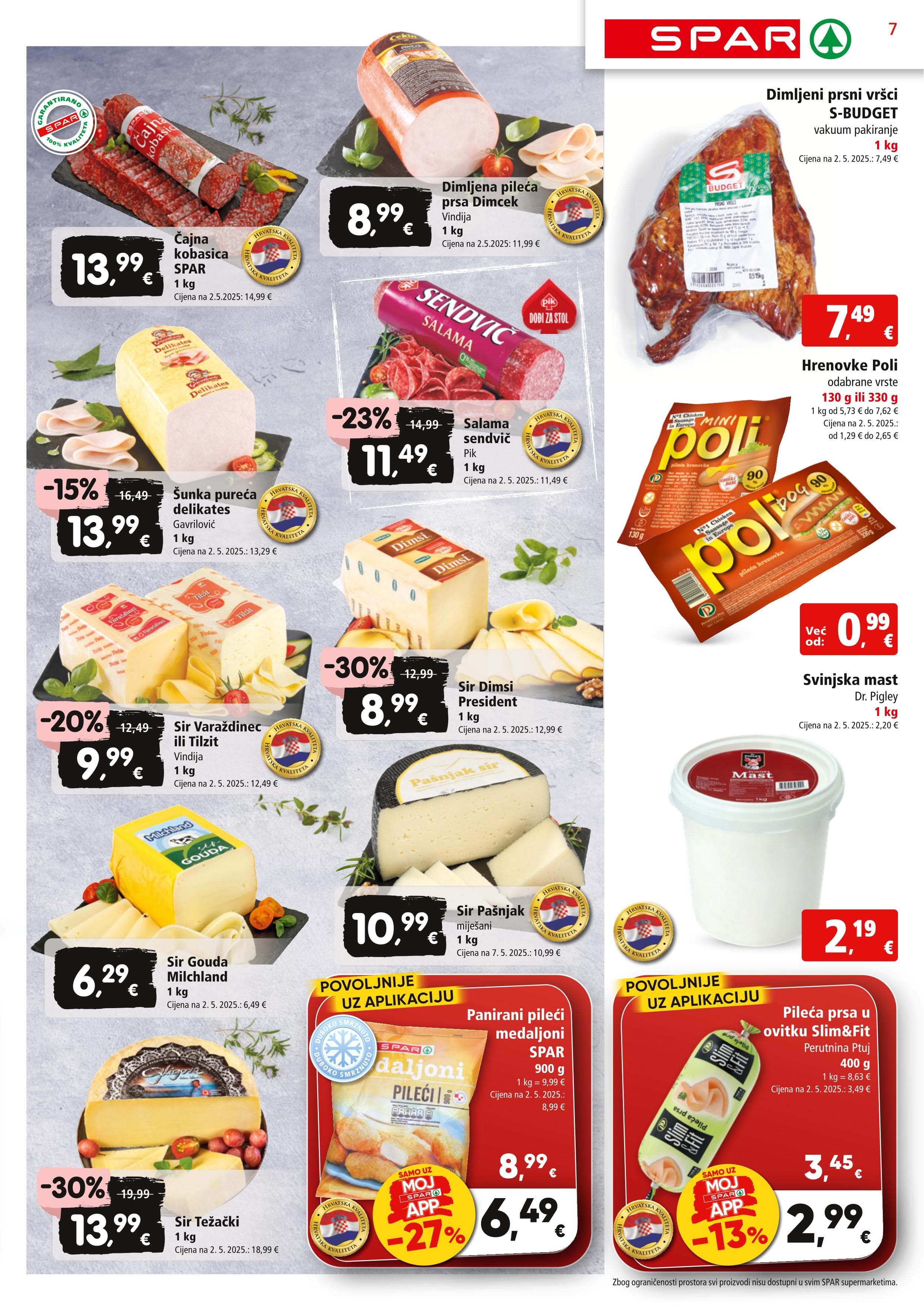 Stranica 7. Spar kataloga - Akcije od 08.10. do 14.10.2025.