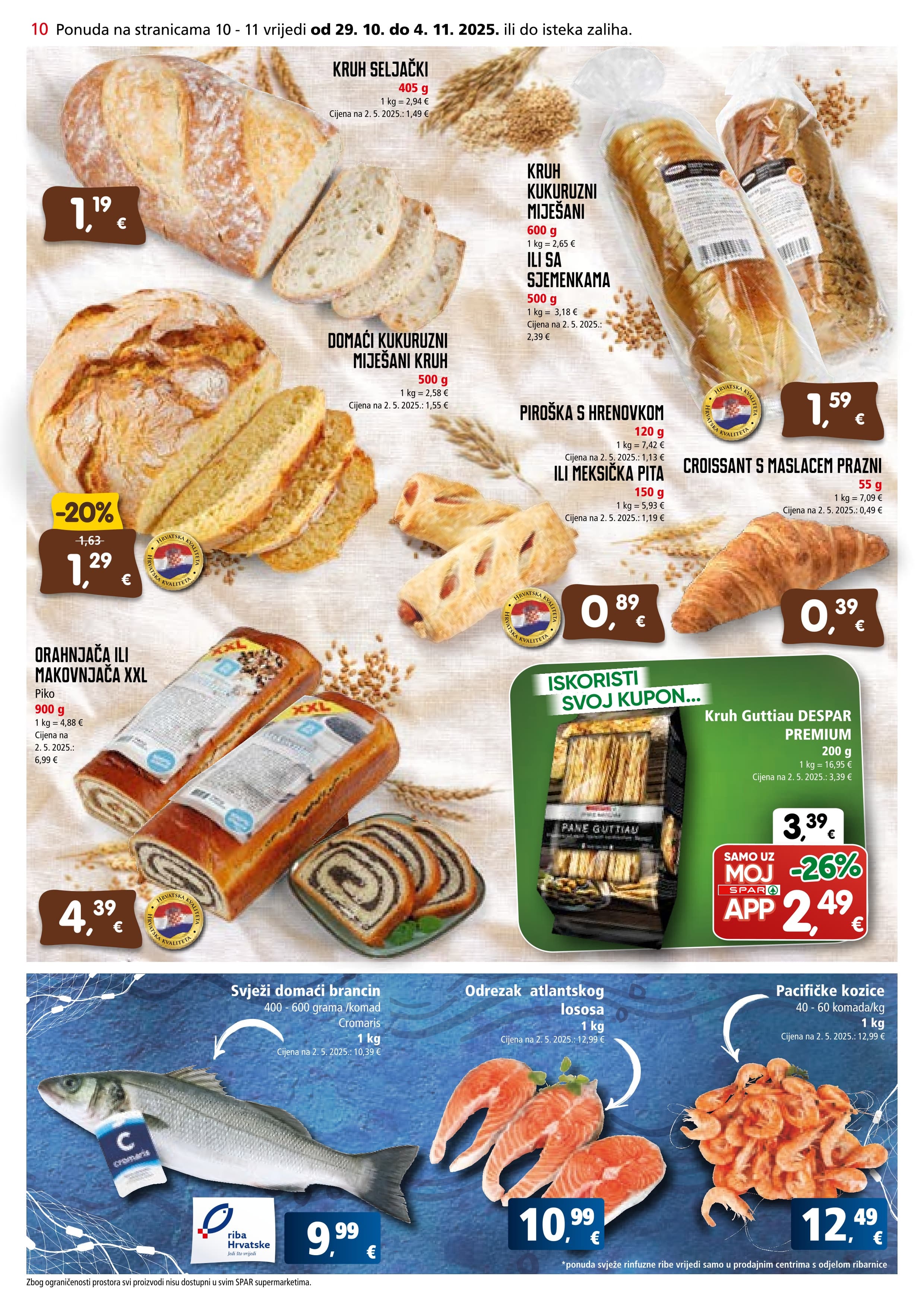 Stranica 10. Spar kataloga - Akcije od 29.10. do 04.11.2025.