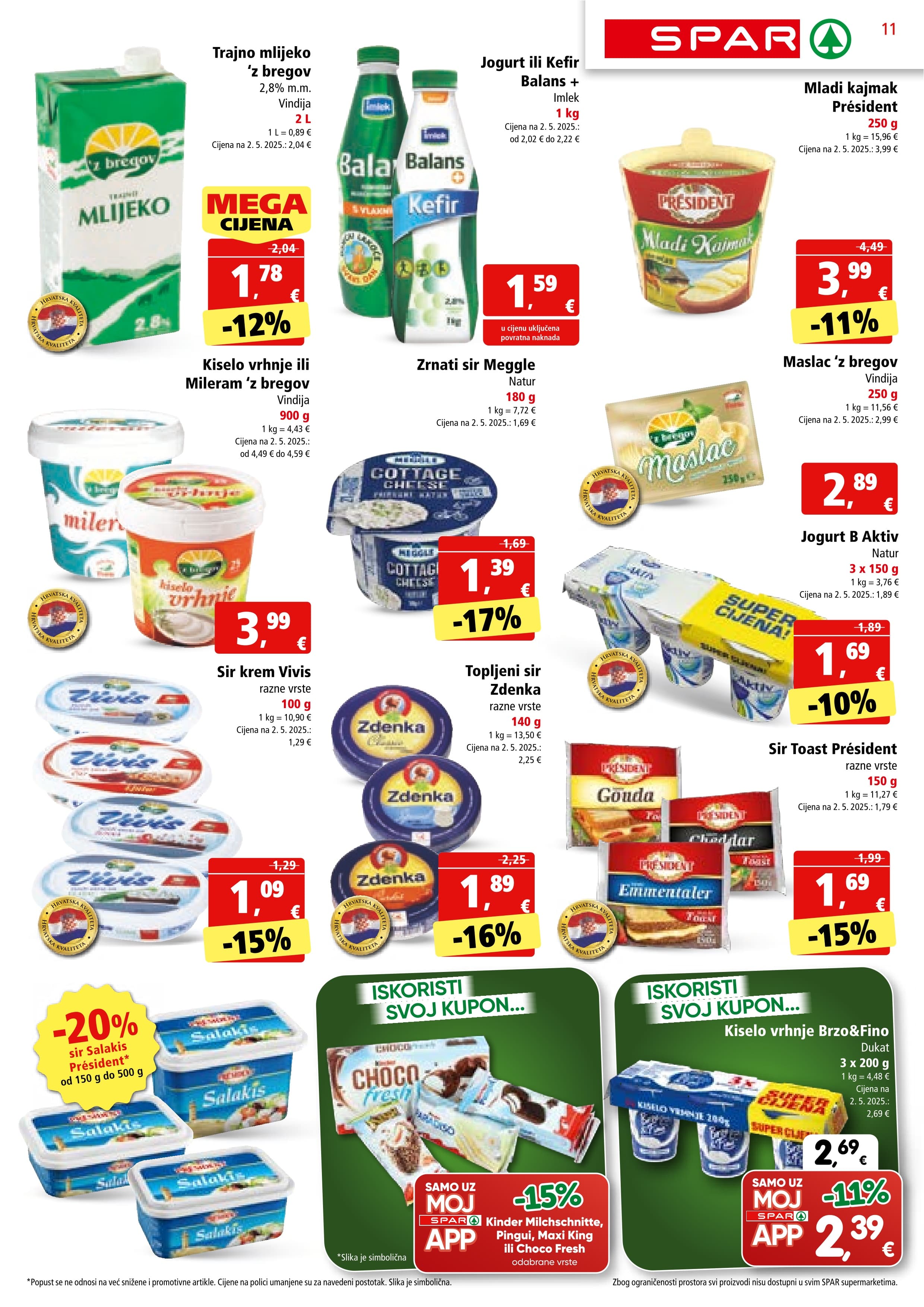 Stranica 11. Spar kataloga - Akcije od 29.10. do 04.11.2025.