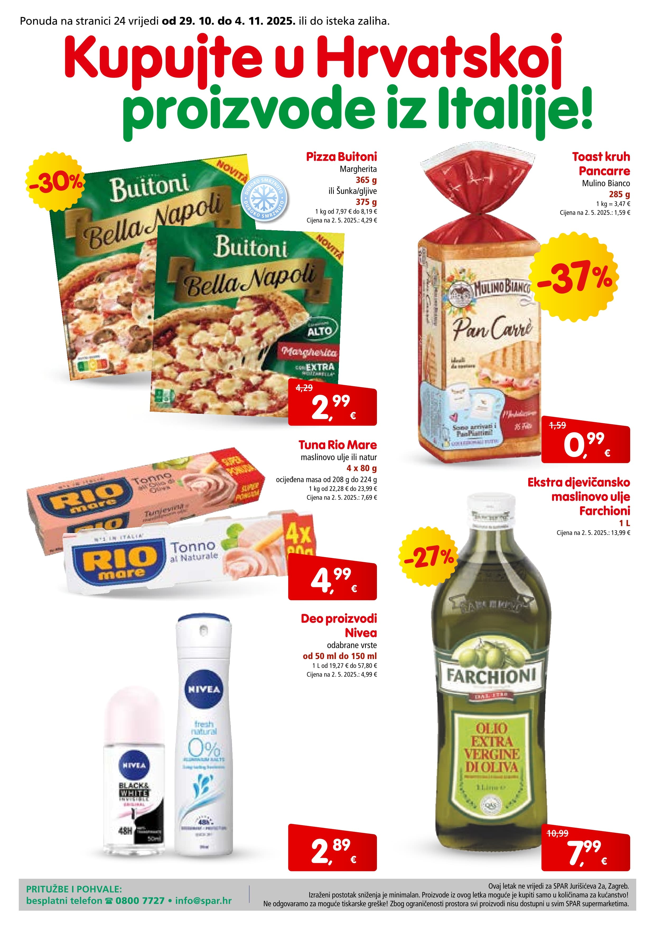 Stranica 24. Spar kataloga - Akcije od 29.10. do 04.11.2025.