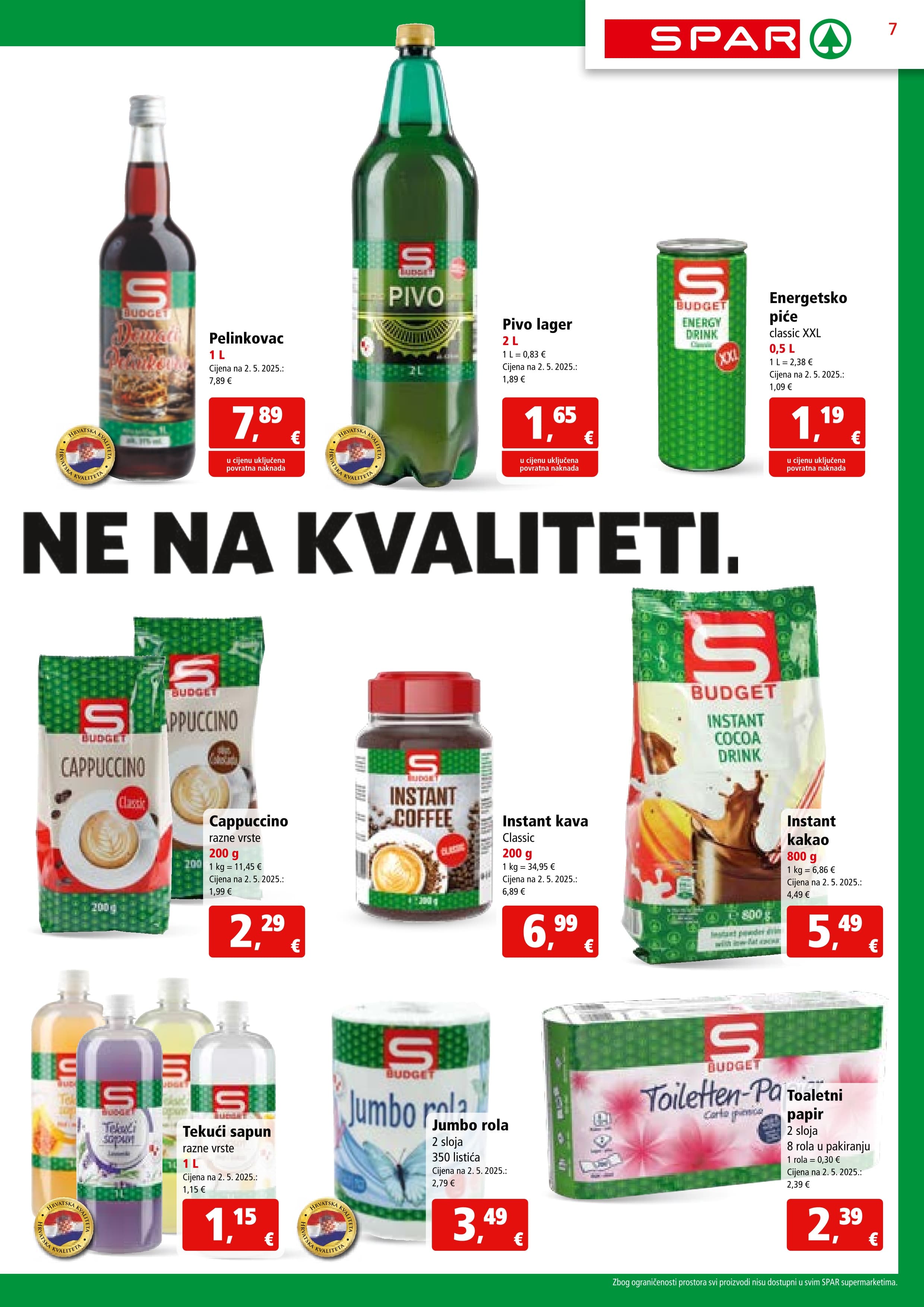 Stranica 7. Spar kataloga - Akcije od 29.10. do 04.11.2025.