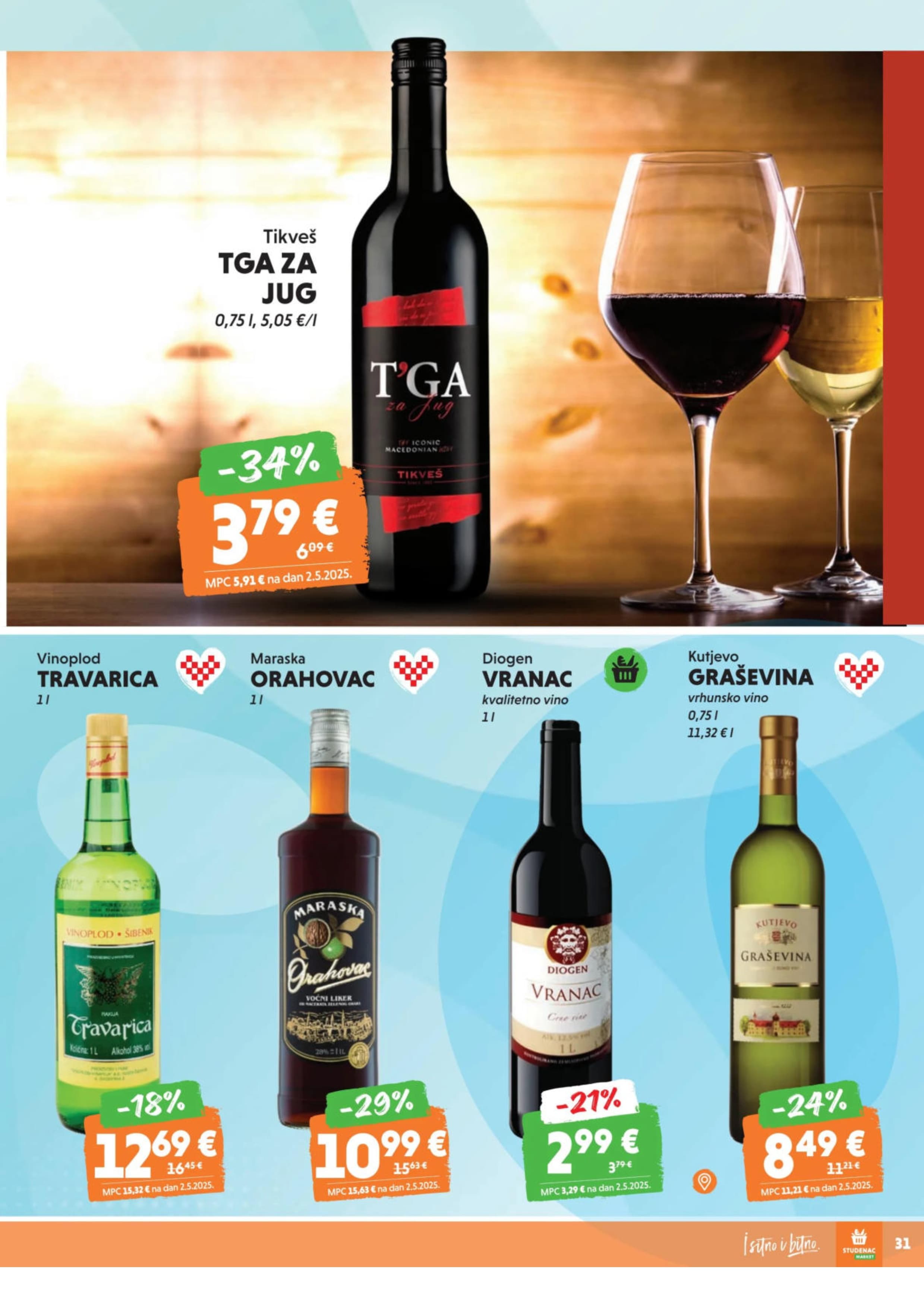 Stranica 31. Studenac kataloga - Akcije od 22.10. do 28.10.2025.