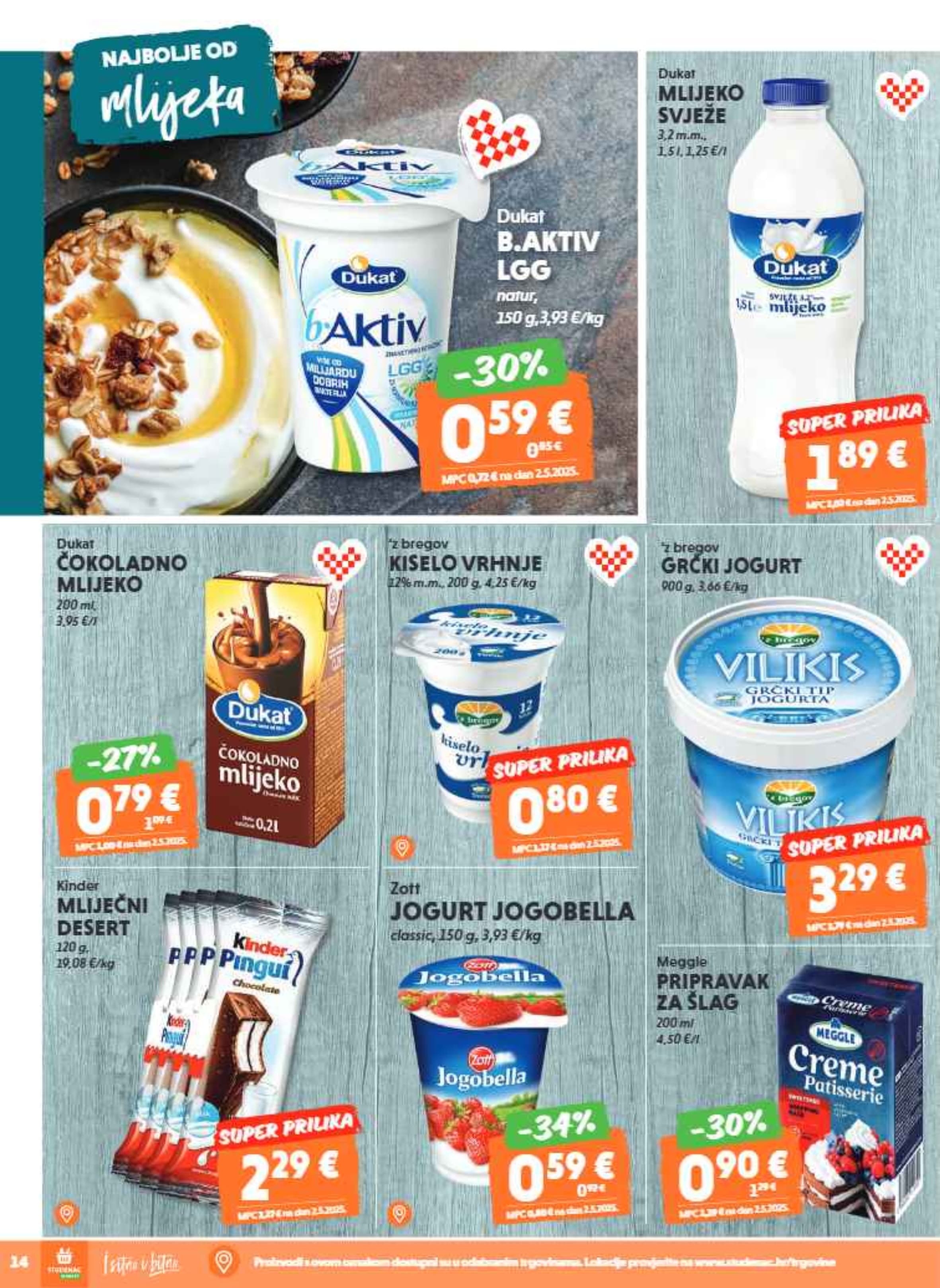 Stranica 14. Studenac kataloga - Akcije od 29.10. do 04.11.2025.